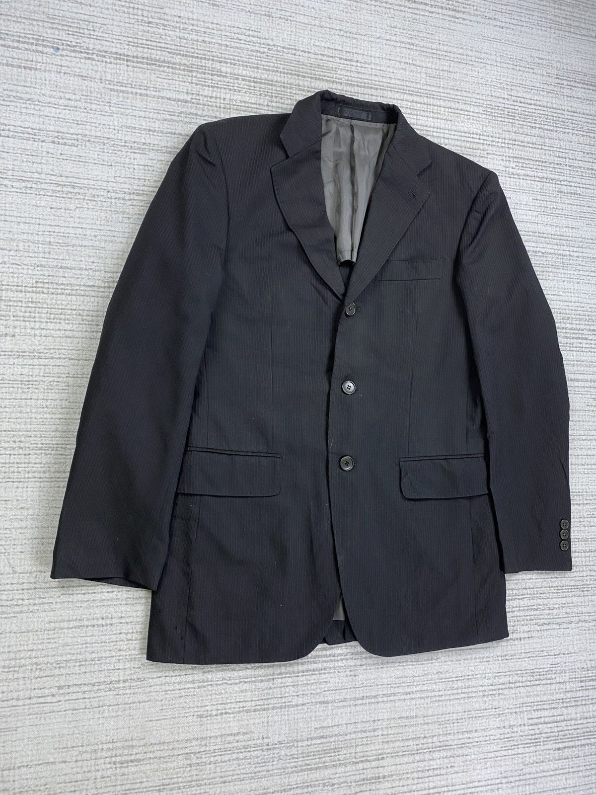 Issey Miyake × Tete Homme × Vintage Vintage Tete Homme By Kazutaka Katoh Harringbone Blazer Size US M / EU 48-50 / 2 - 3 Thumbnail