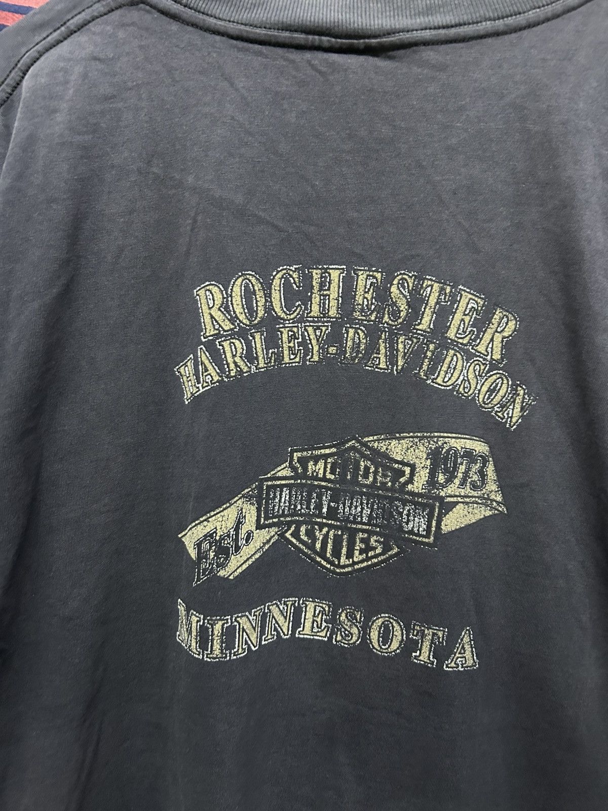 Harley Davidson Vintage Sunfaded Harley Davidson Size US XXL / EU 58 / 5 - 4 Thumbnail