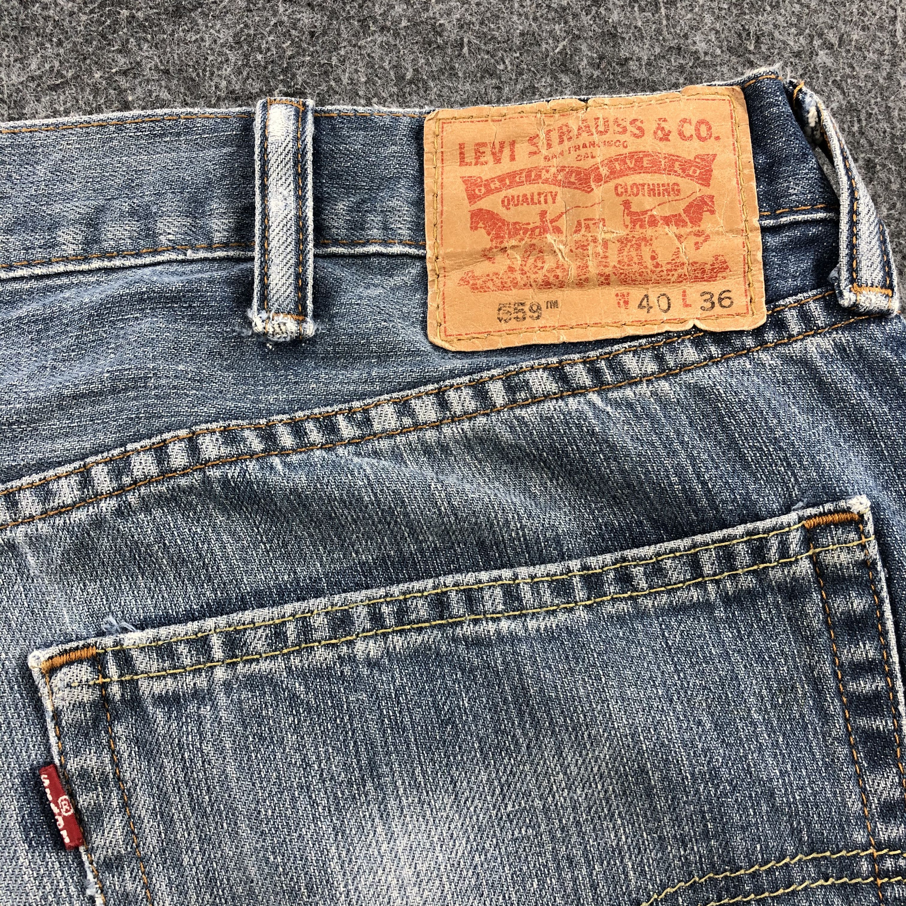Levi's × Vintage Vintage Blue Wash Levis 559 Jeans-JM1782 Size US 43 - 5 Thumbnail