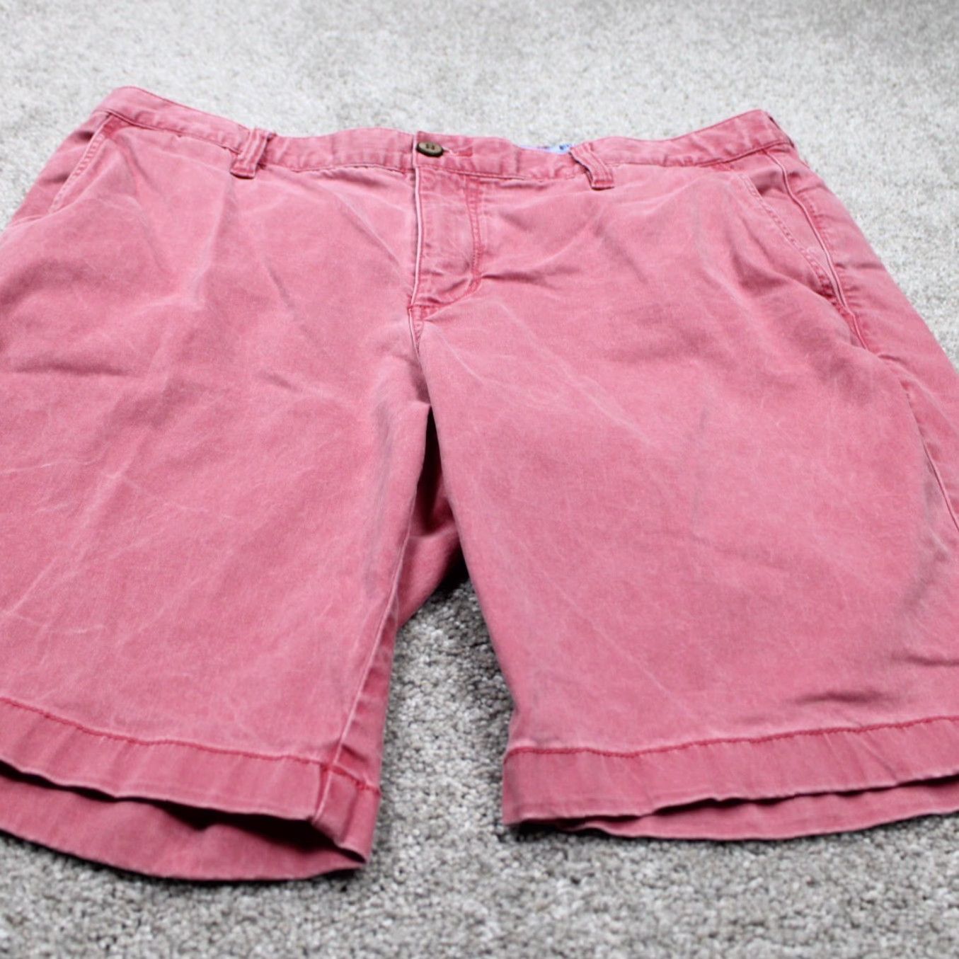 Tommy Bahama Tommy Bahama Chino Shorts Mens 36 Pink Cotton/Tencel Stretch 10" inseam Size US 36 / EU 52 - 2 Thumbnail