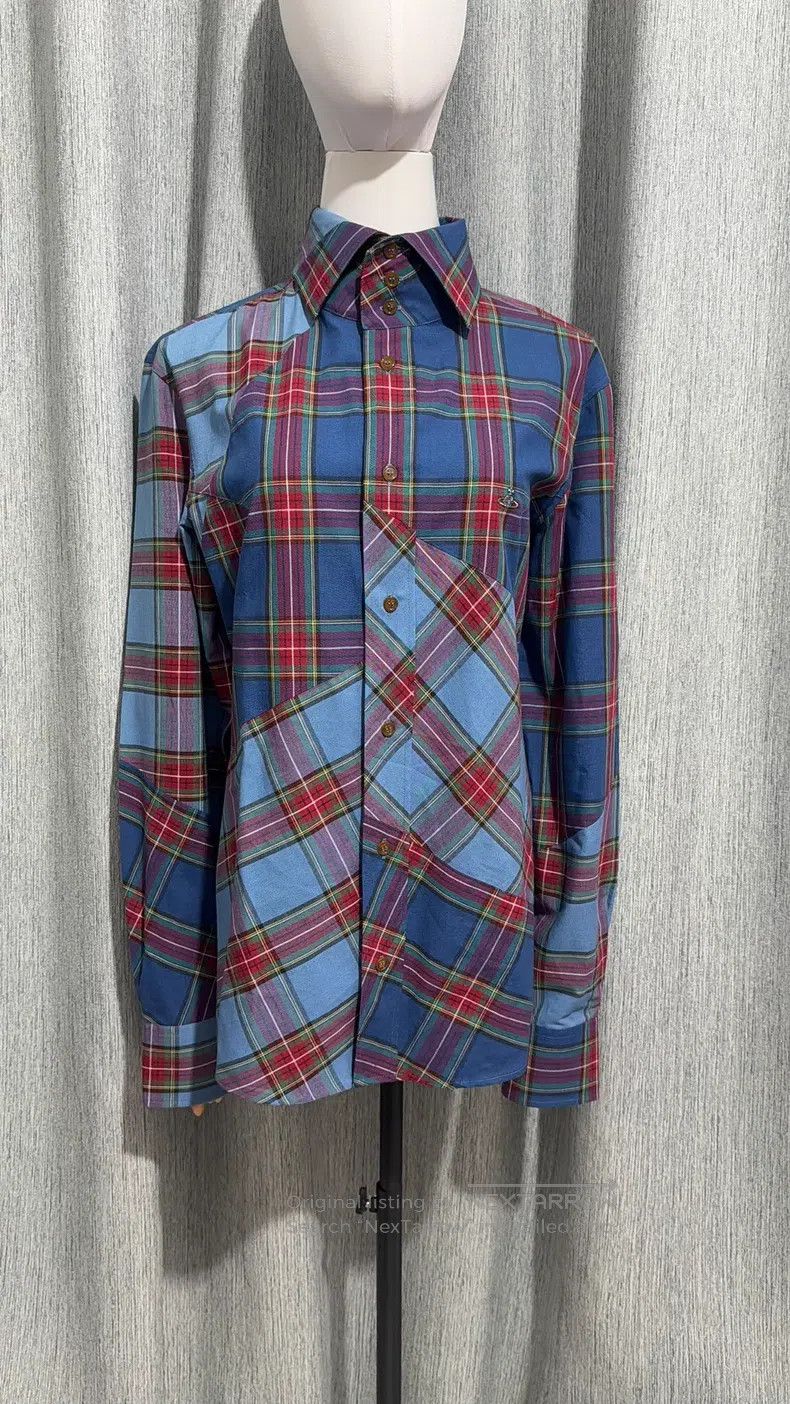 Vivienne Westwood Vivienne Westwood Rare Three Button Patch Shirt Size US S / EU 44-46 / 1 - 1 Thumbnail
