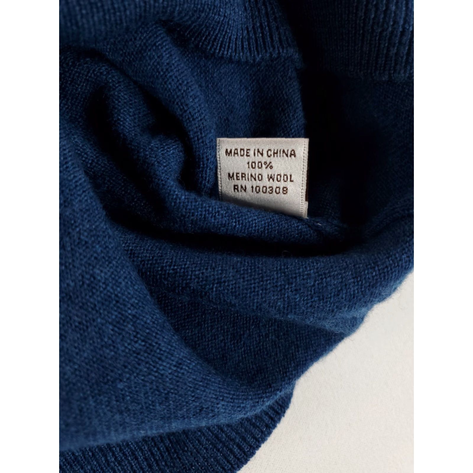 Peter Millar Peter Millar 100% Merino Wool 1/4 Zip Sweater Vest Blue Mens XL Size US XL / EU 56 / 4 - 2 Thumbnail