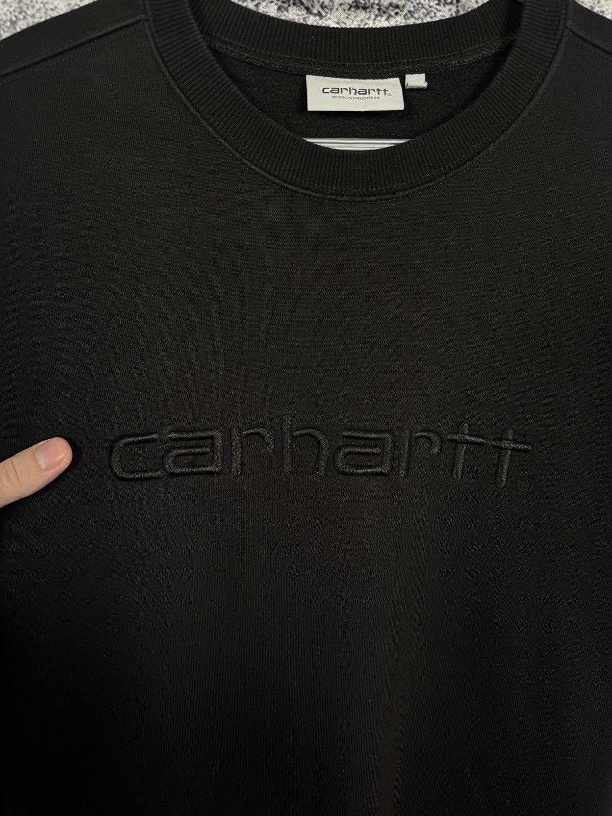 Carhartt Carhartt Sweat Crewneck Sweatshirt Big Logo Streetwear XL Size US XL / EU 56 / 4 - 6 Thumbnail