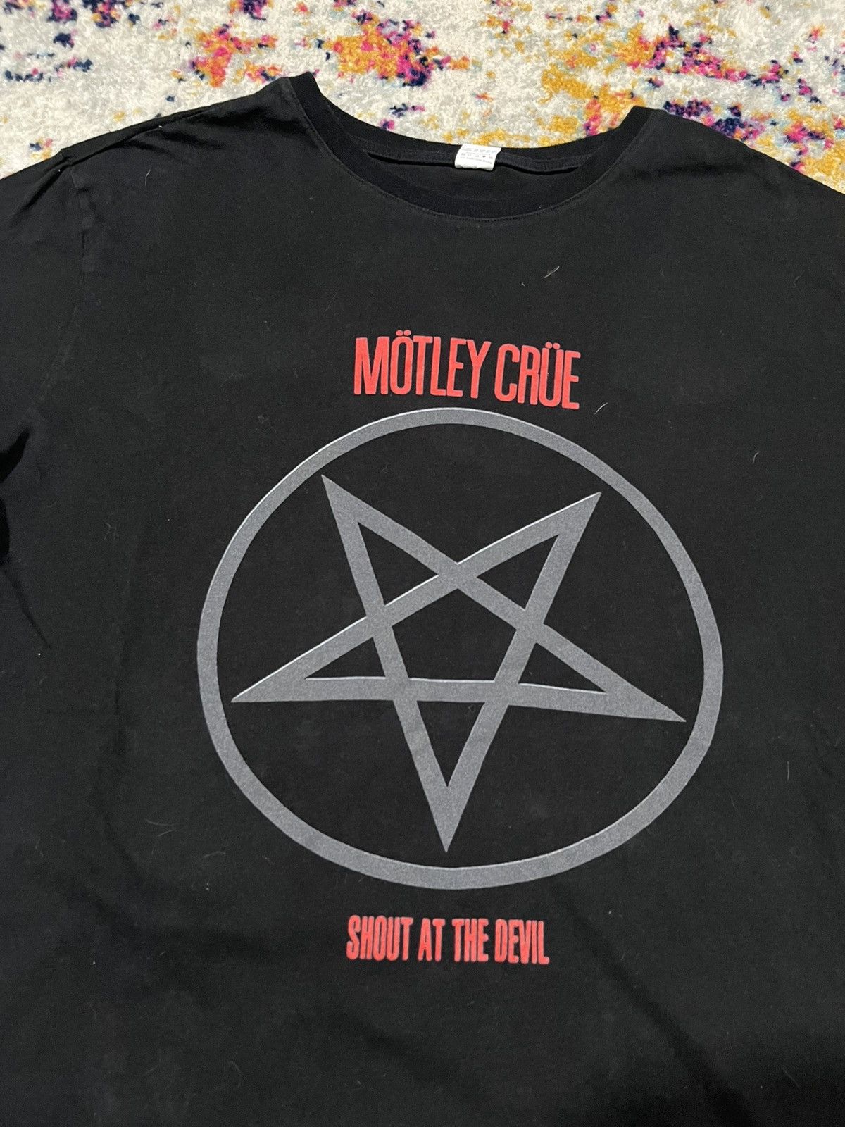 Vintage Motley Crue Shirt XXL Size US XXL / EU 58 / 5 - 2 Thumbnail