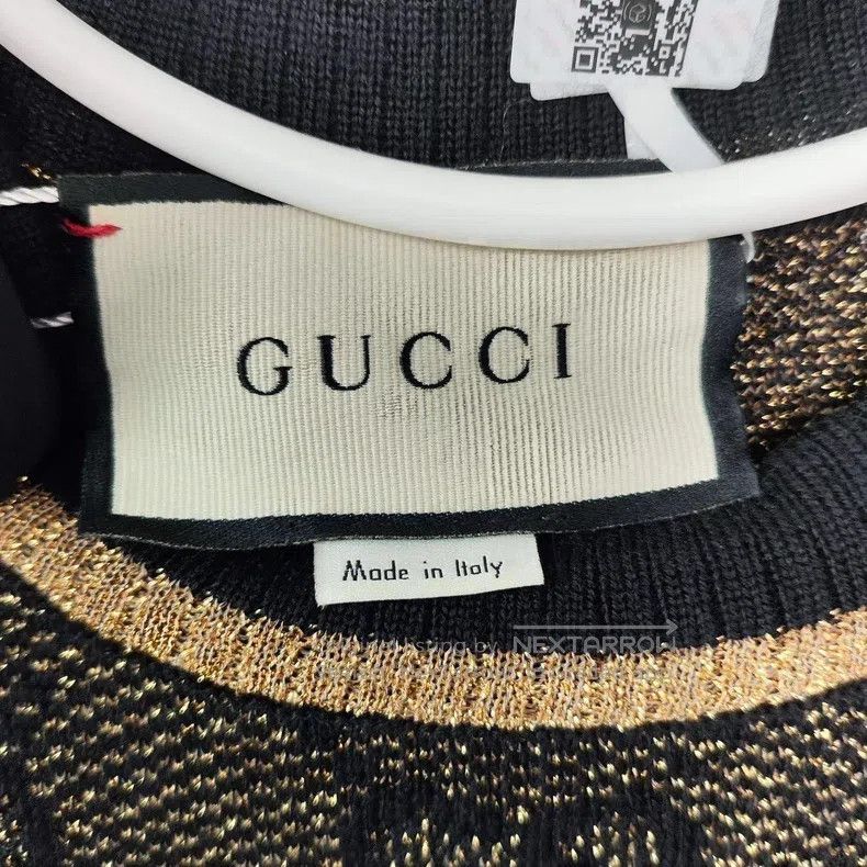 Gucci Gucci Full-print knitted short sleeves Size XS / US 0-2 / IT 36-38 - 6 Thumbnail