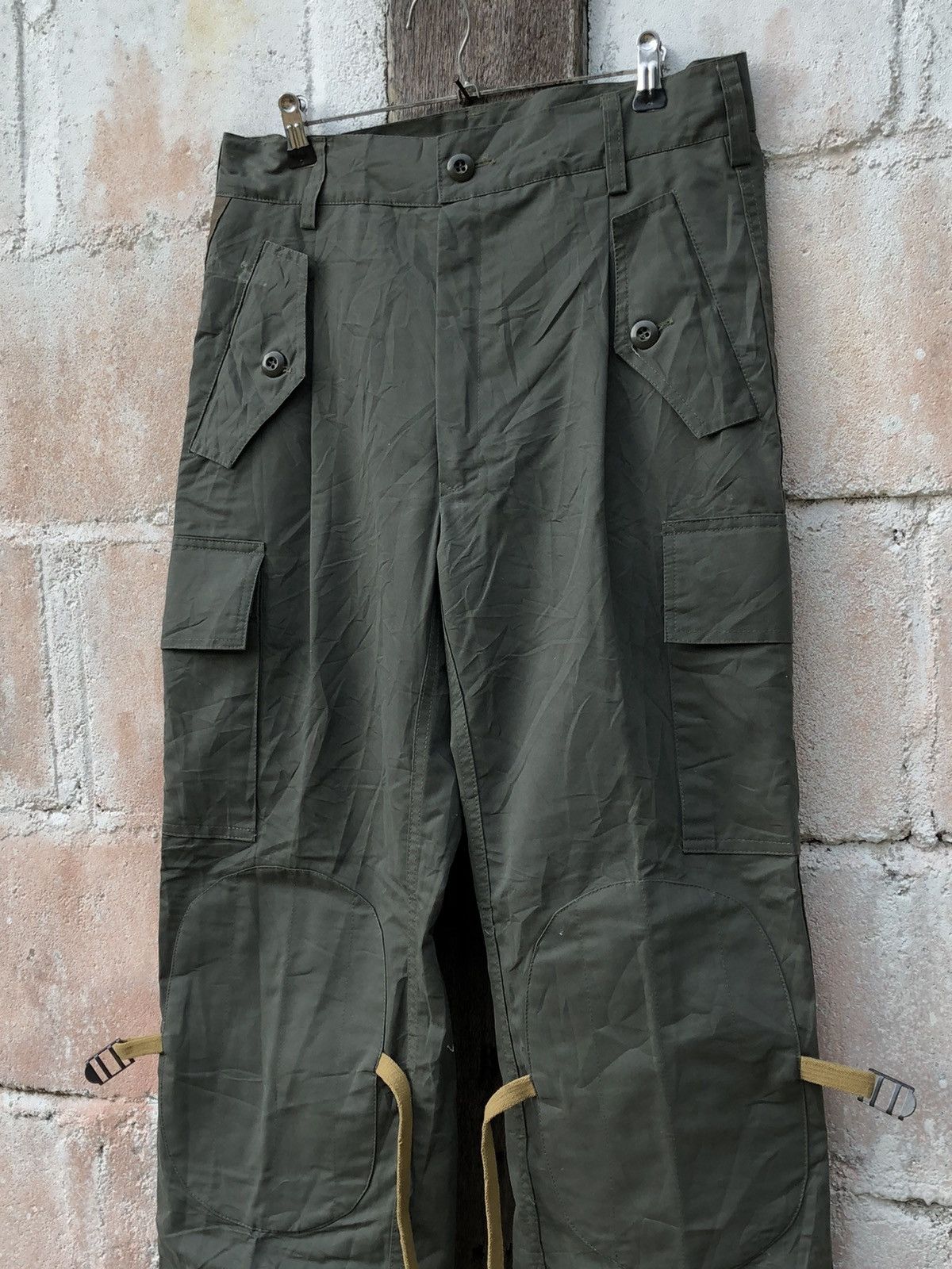 Japanese Brand × Voodoo Tactical Army Paracute Style Cargo Pants Drawstring Vodoo Tactical Size US 30 / EU 46 - 4 Thumbnail
