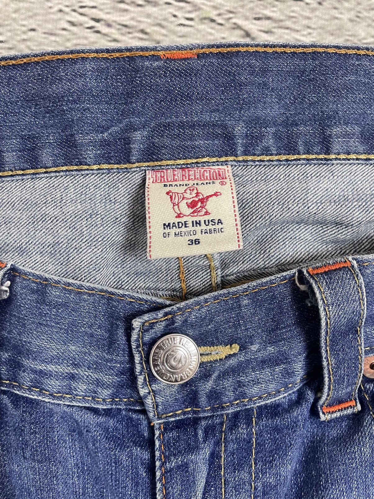 True Religion True Religion jeans vintage straight denim pants straight Size US 36 / EU 52 - 6 Thumbnail