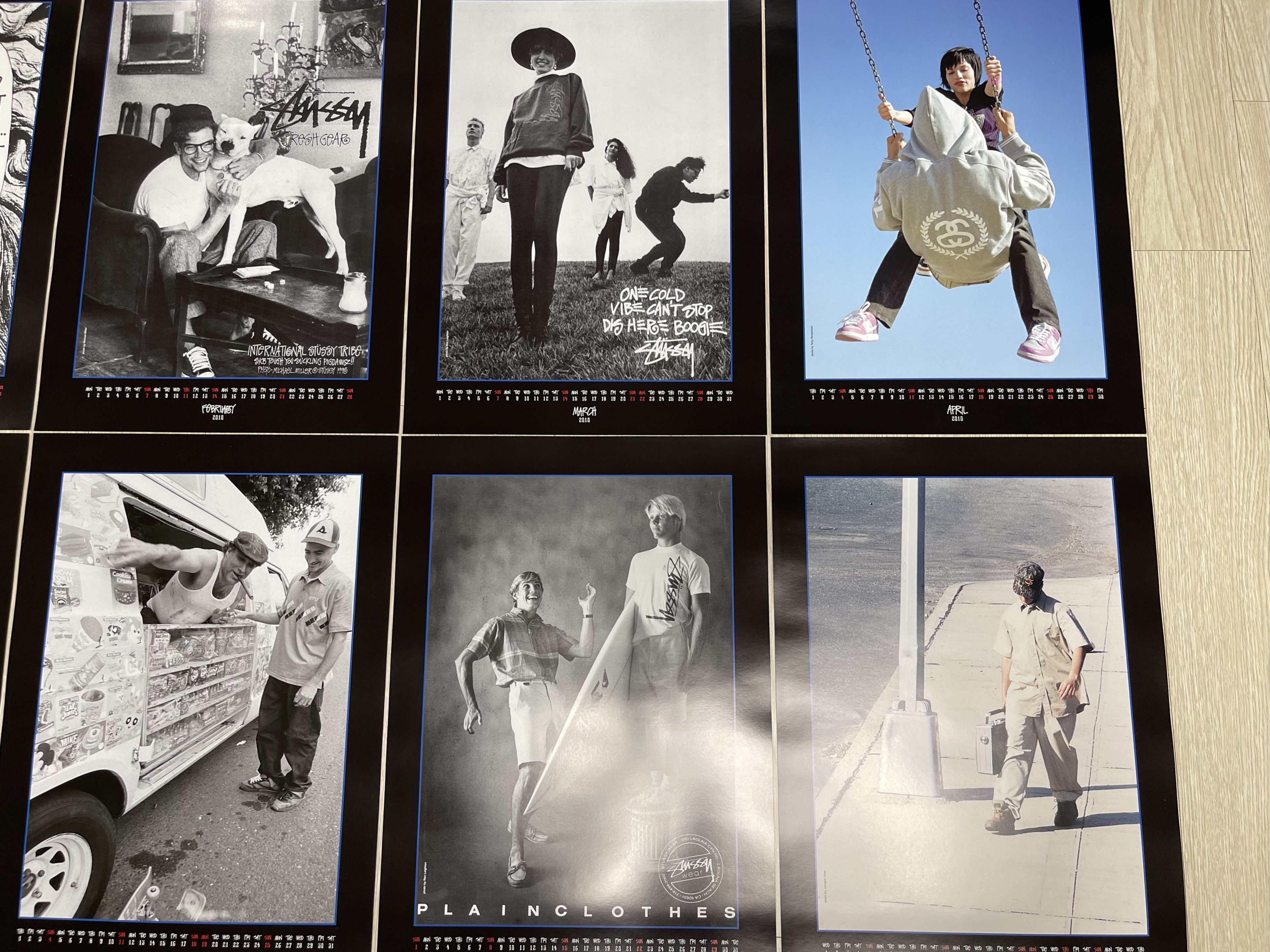 Stussy Stussy 30th Anniversary art poster AD2010 Set Size ONE SIZE - 4 Thumbnail