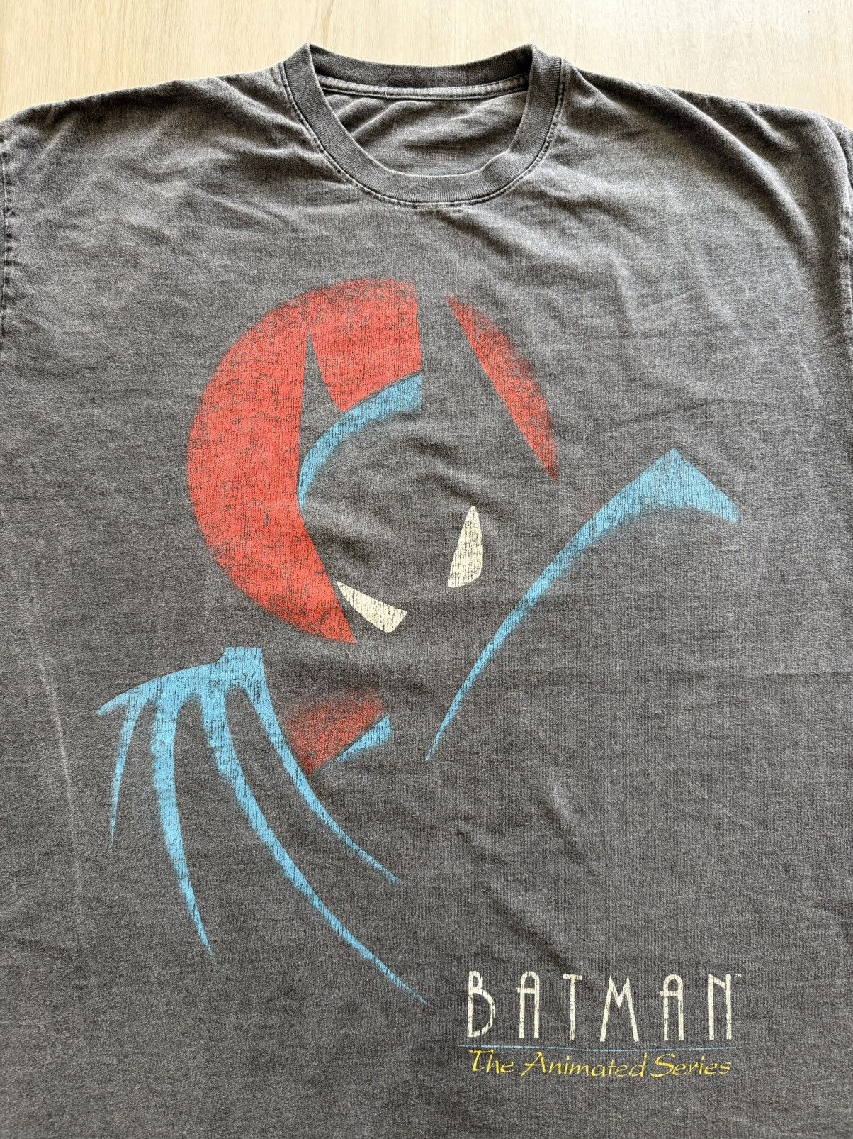 Vintage American Thrift Vintage Style Batman Forever Tee Faded Sz L Size US L / EU 52-54 / 3 - 2 Thumbnail