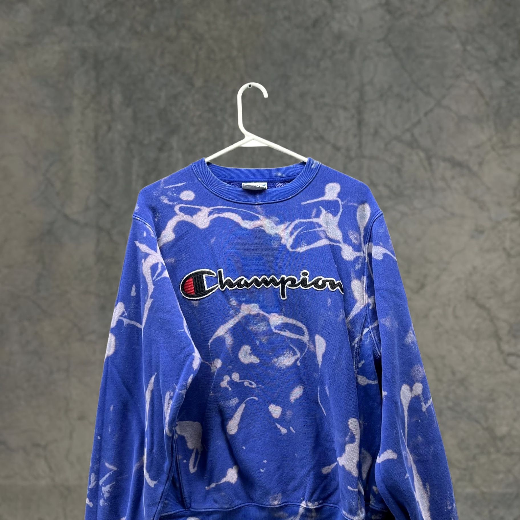 Champion VINTAGE Champion Sweater Shirt Men Small Blue Sweatshirt Pullover Crewneck Reverse Weave Vtg Size US S / EU 44-46 / 1 - 1 Thumbnail