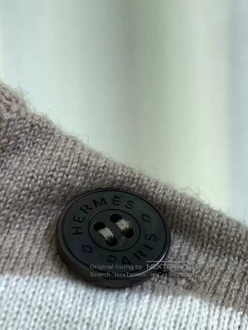 Hermes Hermes Cashmere High-Neck Color-Blocked Top Size XS / US 0-2 / IT 36-38 - 4 Thumbnail