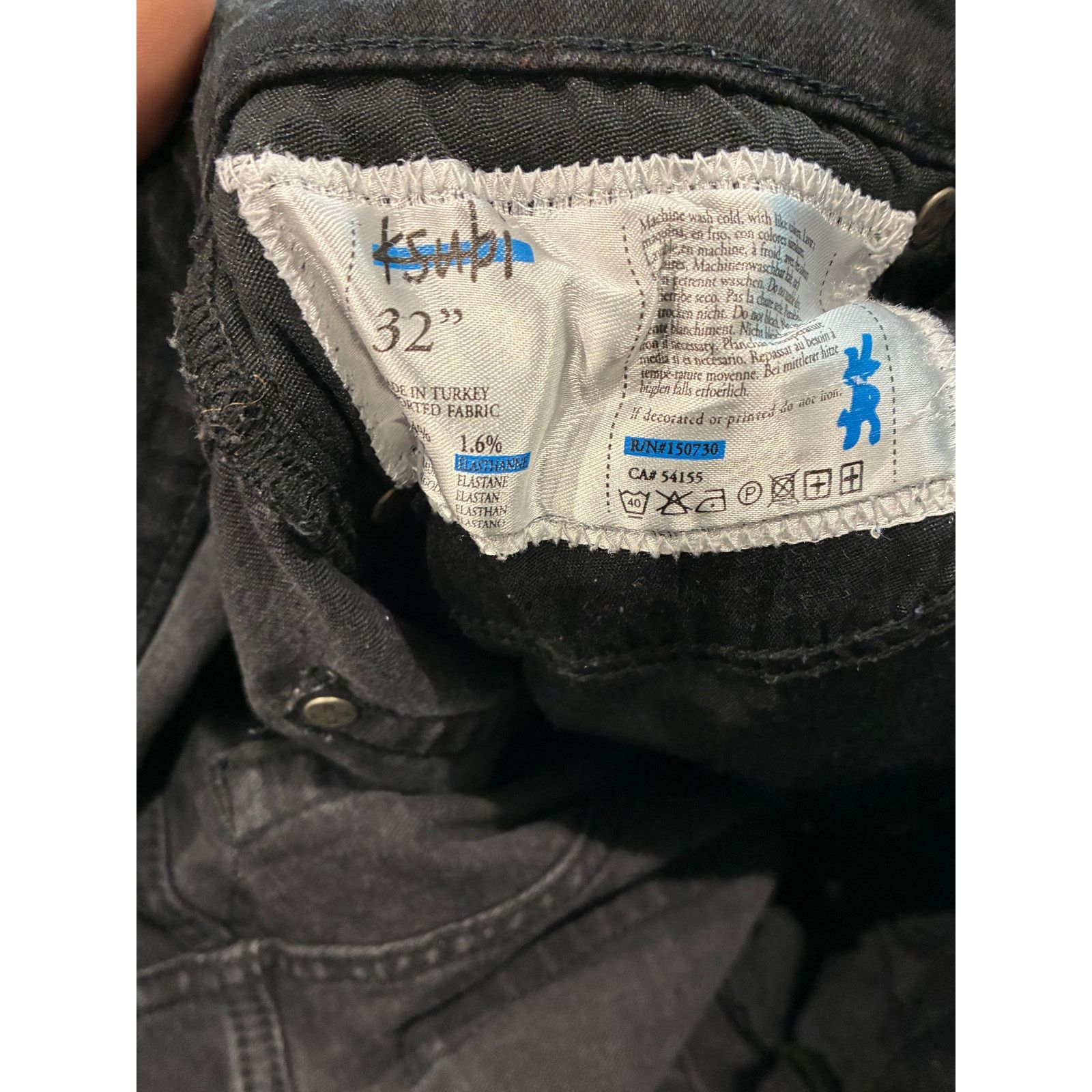 Ksubi Ksubi Black Jeans Size US 32 / EU 48 - 2 Thumbnail