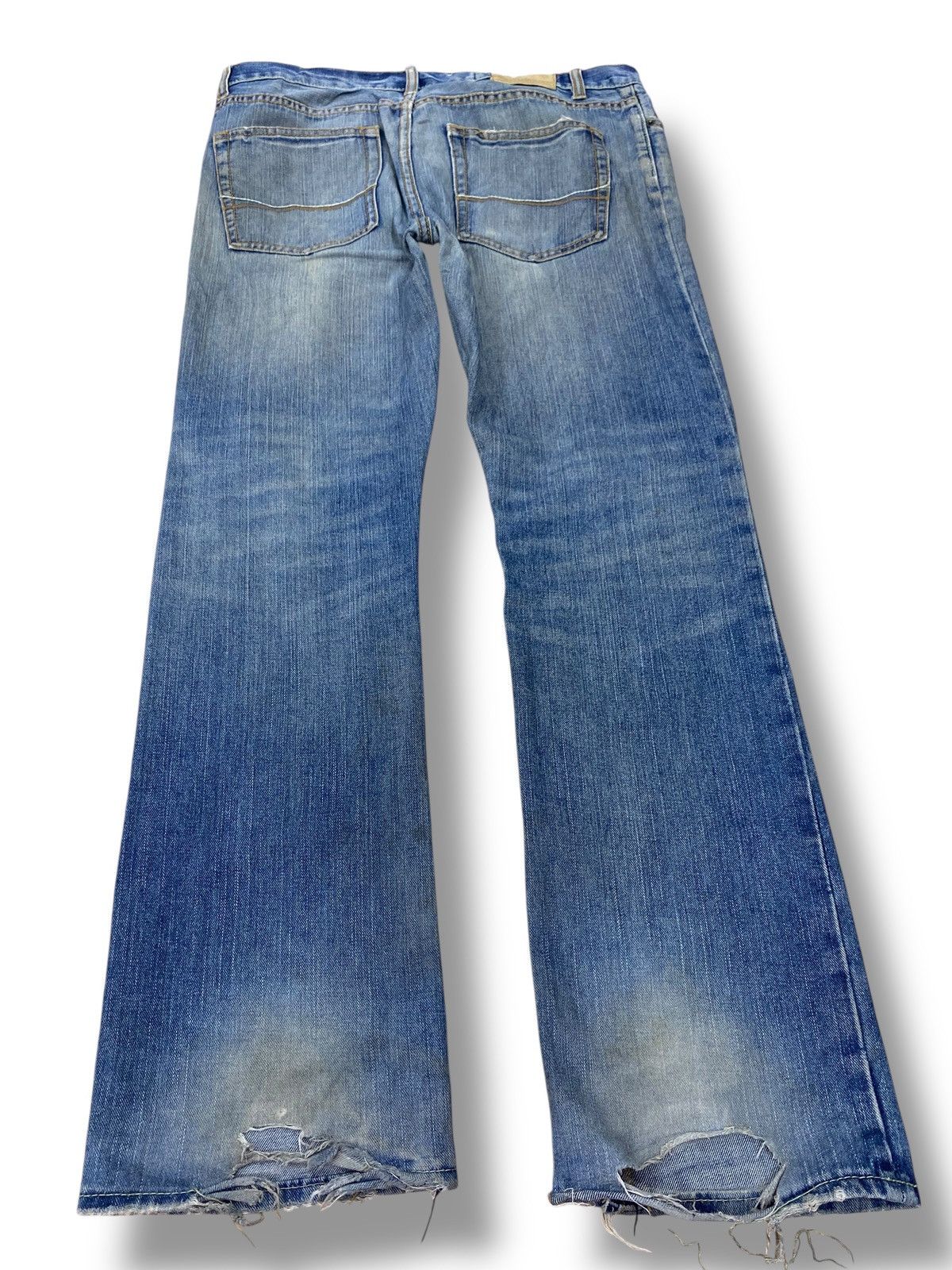 Abercrombie & Fitch Abercrombie & Fitch Mud Wash Style Bootcut Jeans Size US 36 / EU 52 - 3 Thumbnail
