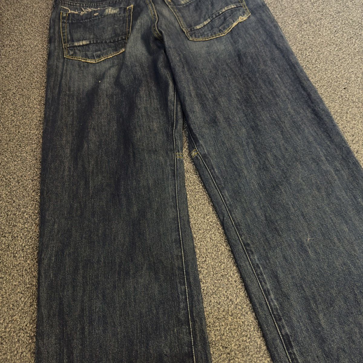 Hurley 🔥 Vintage y2k Baggy Skate Hurley Global 3 Denim Size US 37 - 9 Thumbnail
