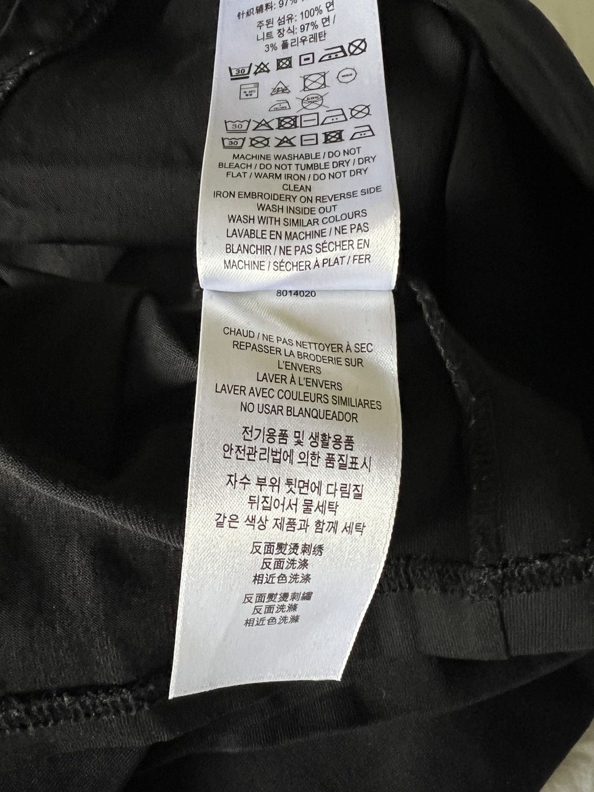 Burberry BURBERRY Black Monogram T-Shirt Size M Size US S / EU 44-46 / 1 - 10 Thumbnail