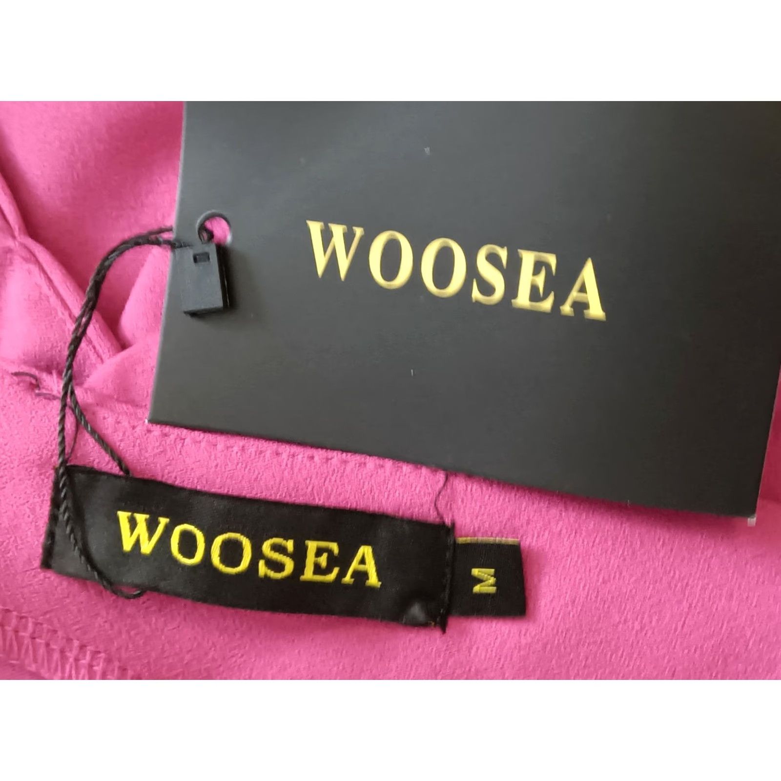 Pinko WOOSEA Pink Sleeveless V-Neck Long Dress for Women M - Evening Cocktail Dress, Formal, Party, Zipper Closure, Polyester Spandex, Solid Pattern Size M / US 6-8 / IT 42-44 - 5 Thumbnail