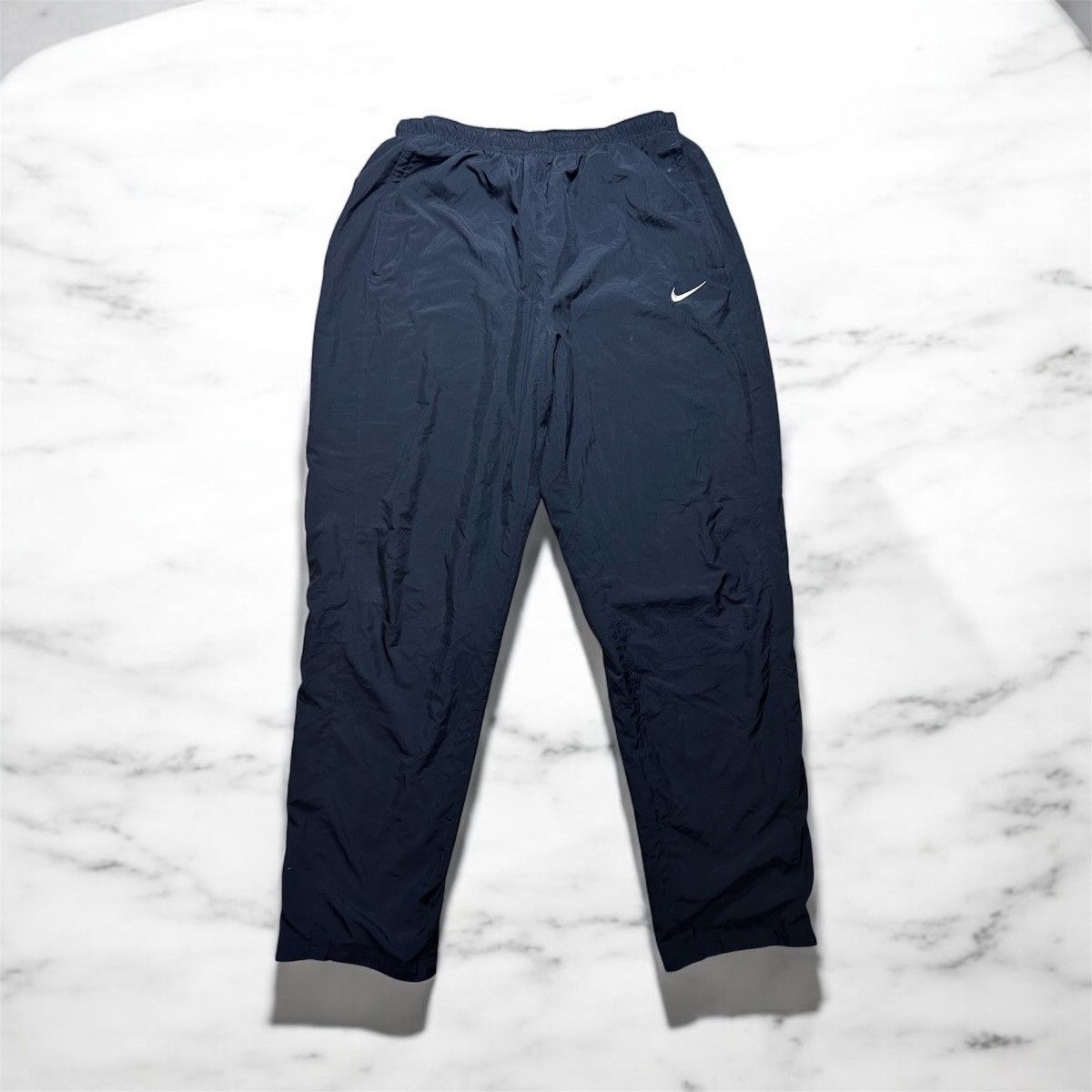 Nike × Vintage Nike Trackpants Black Size US 32 / EU 48 - 2 Thumbnail