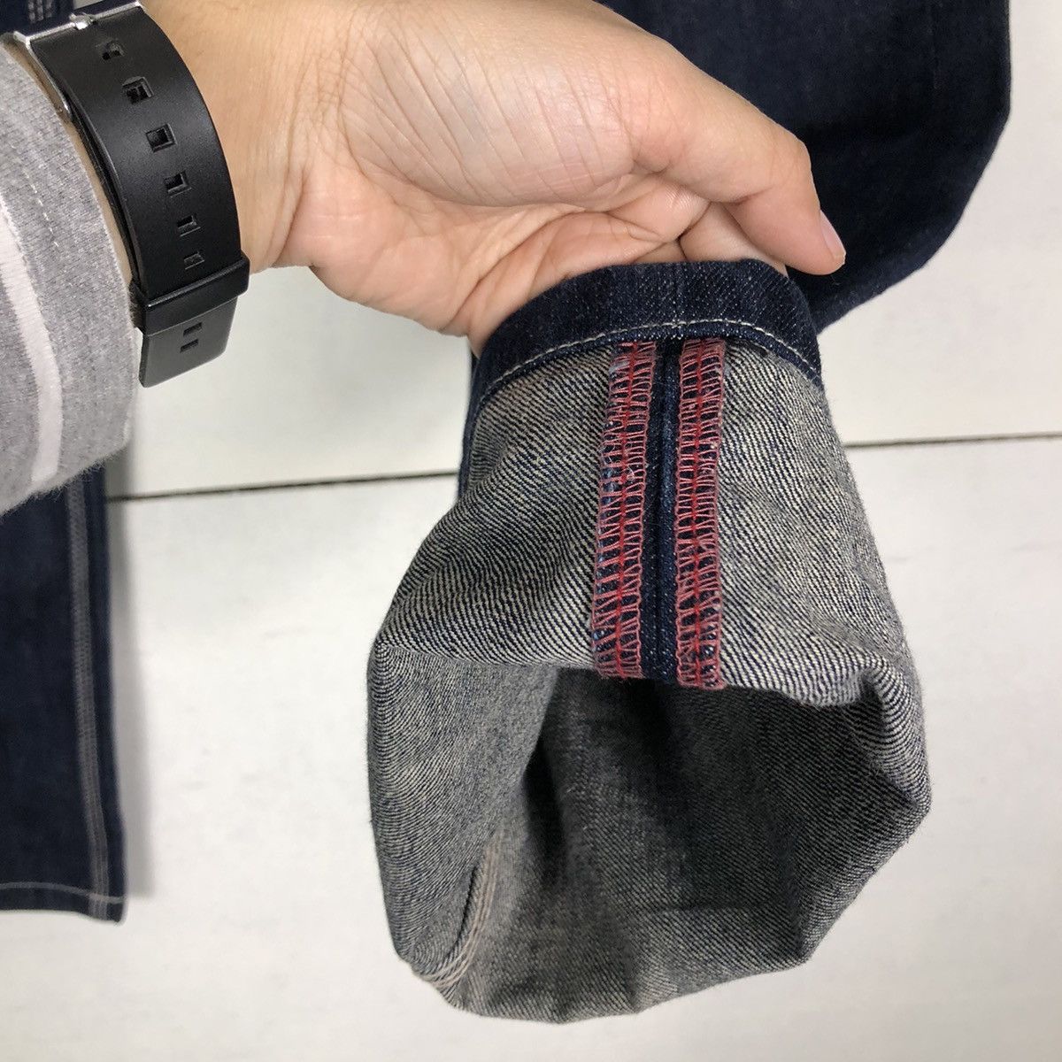 Japanese Brand 🔥Straight Cut Denim Jeans Beams Boy Japan Size US 30 / EU 46 - 10 Thumbnail
