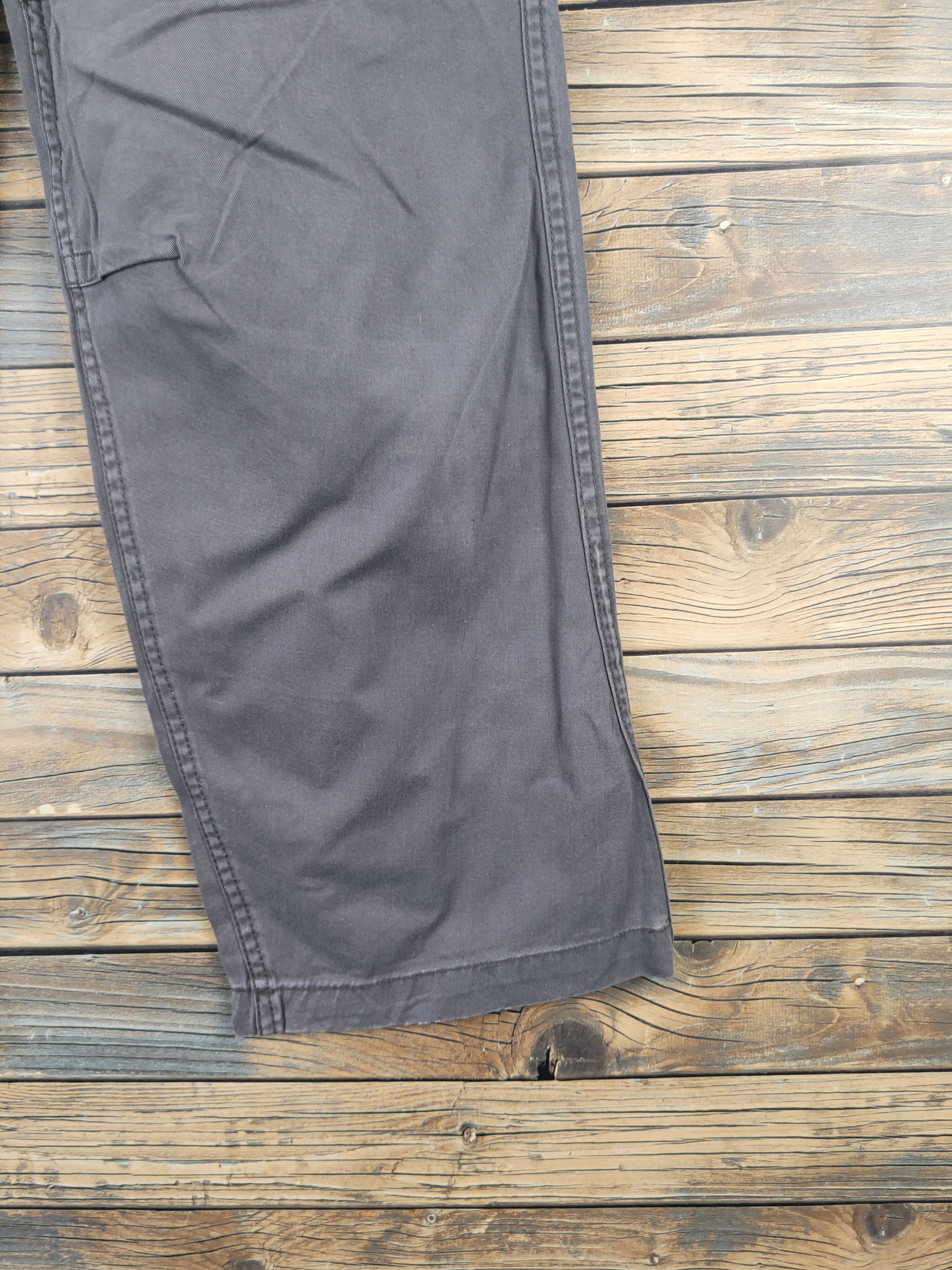 Japanese Brand DL Freaks Wear Dark Gray Multipocket Cargo Pants #46-048 Size US 32 / EU 48 - 6 Thumbnail