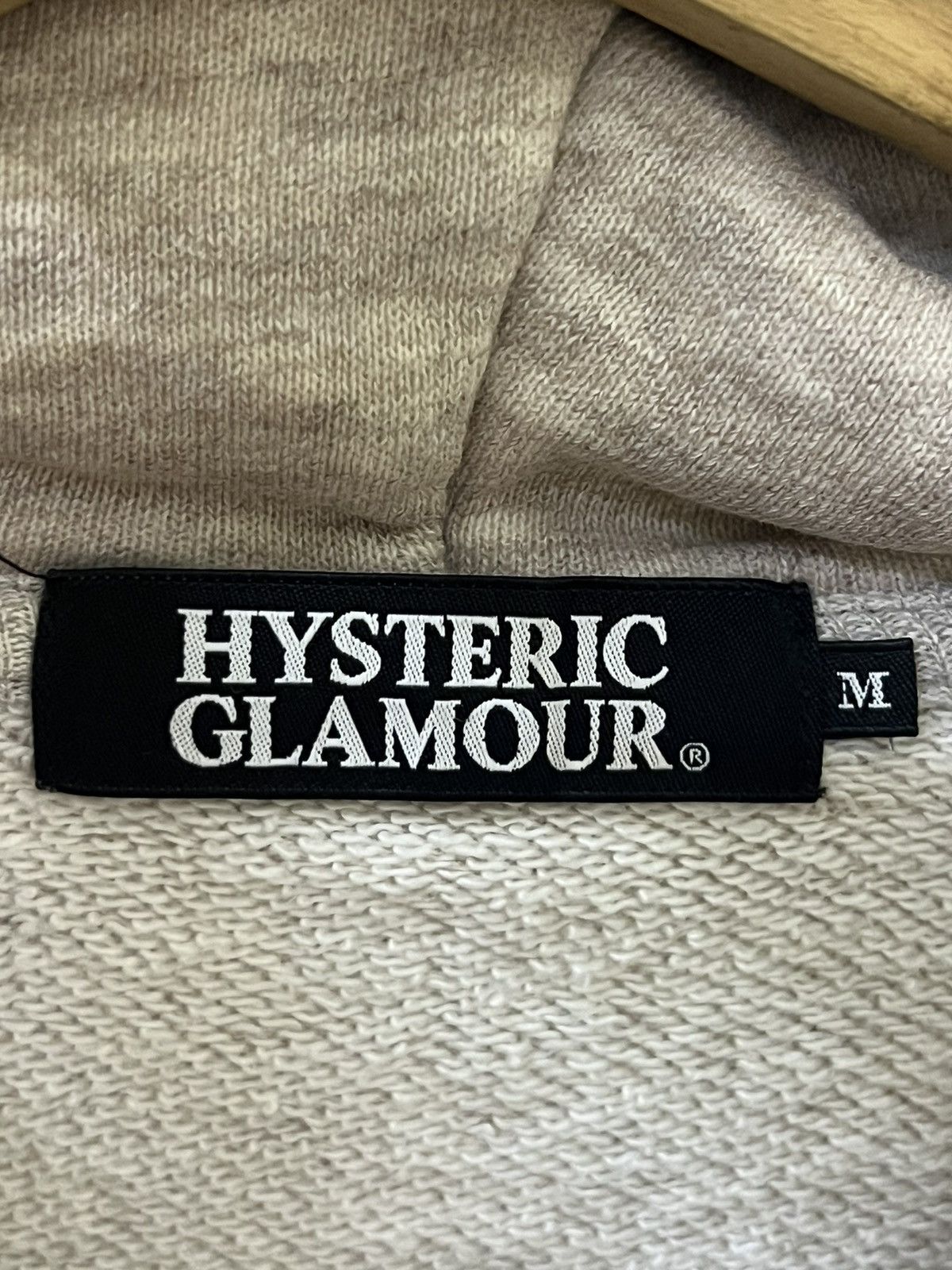Hysteric Glamour × Vintage Hysteric Glamour zipper hoodie grey spell out authentic Size US M / EU 48-50 / 2 - 4 Thumbnail