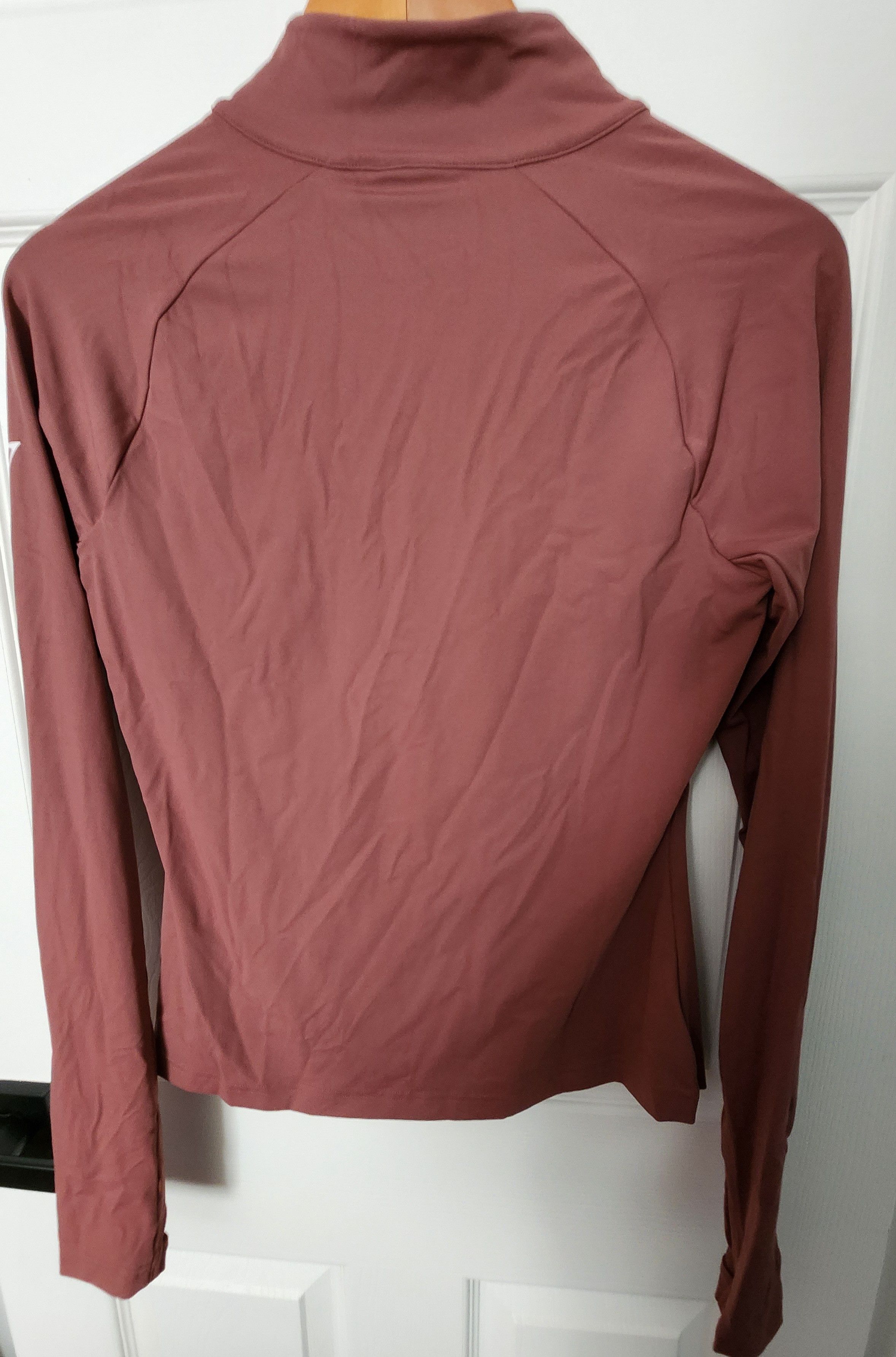 Gymshark NWOT Gymshark Running 1/4 Zip - Magenta Brown Size Small Size S / US 4 / IT 40 - 2 Thumbnail