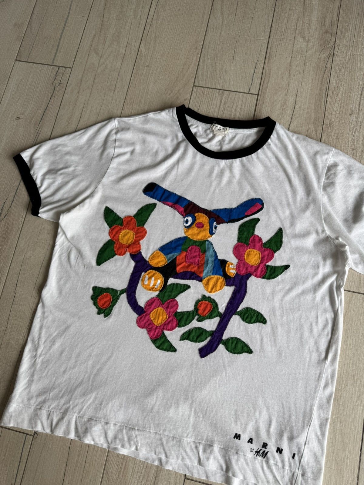 Marni FW12 Marni X H&M Abstract Sewn T-Shirt Size US XL / EU 56 / 4 - 4 Thumbnail