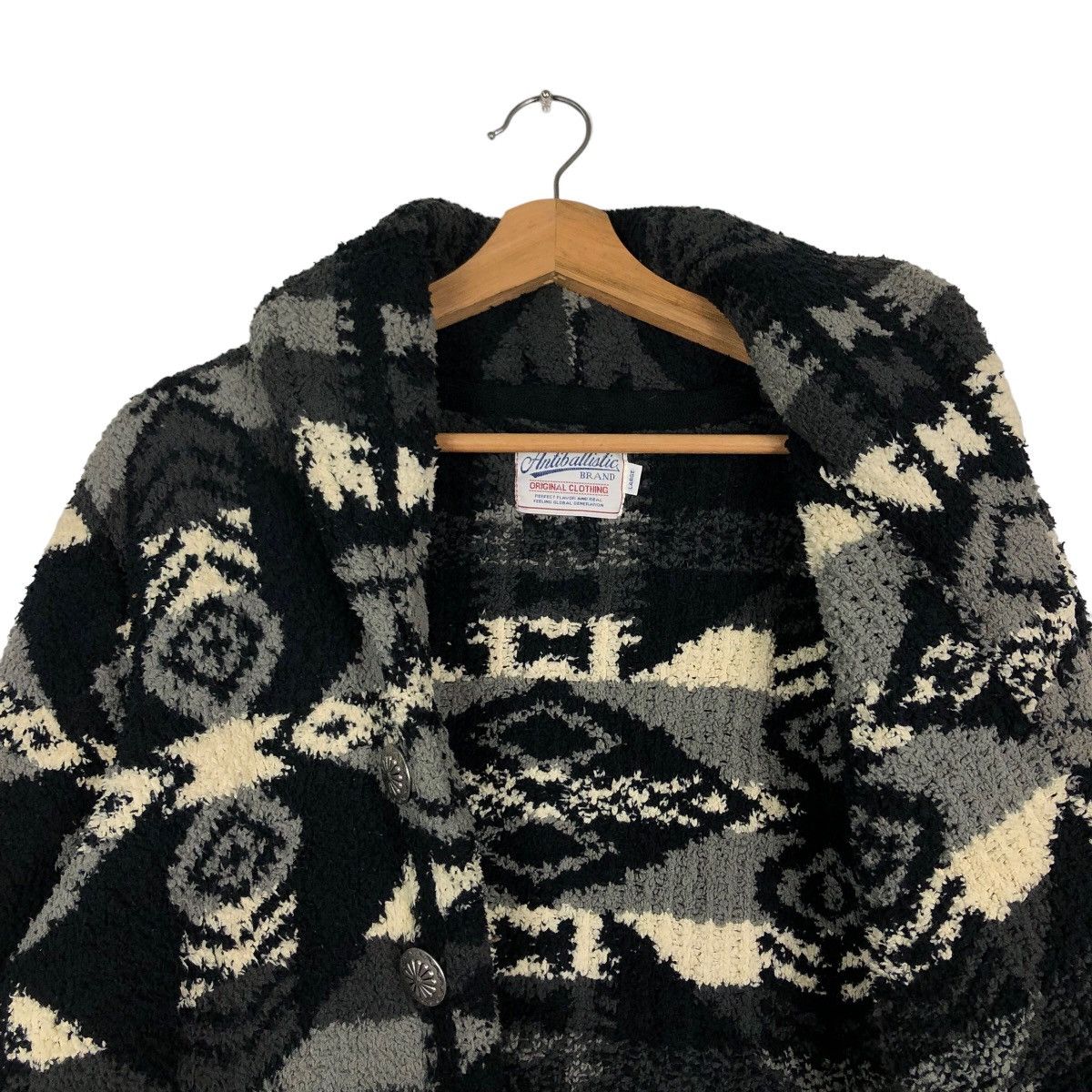 Hysteric Glamour 🔥90’s Vintage Antiballistic Fleece Navajo Jacket Size US L / EU 52-54 / 3 - 10 Thumbnail