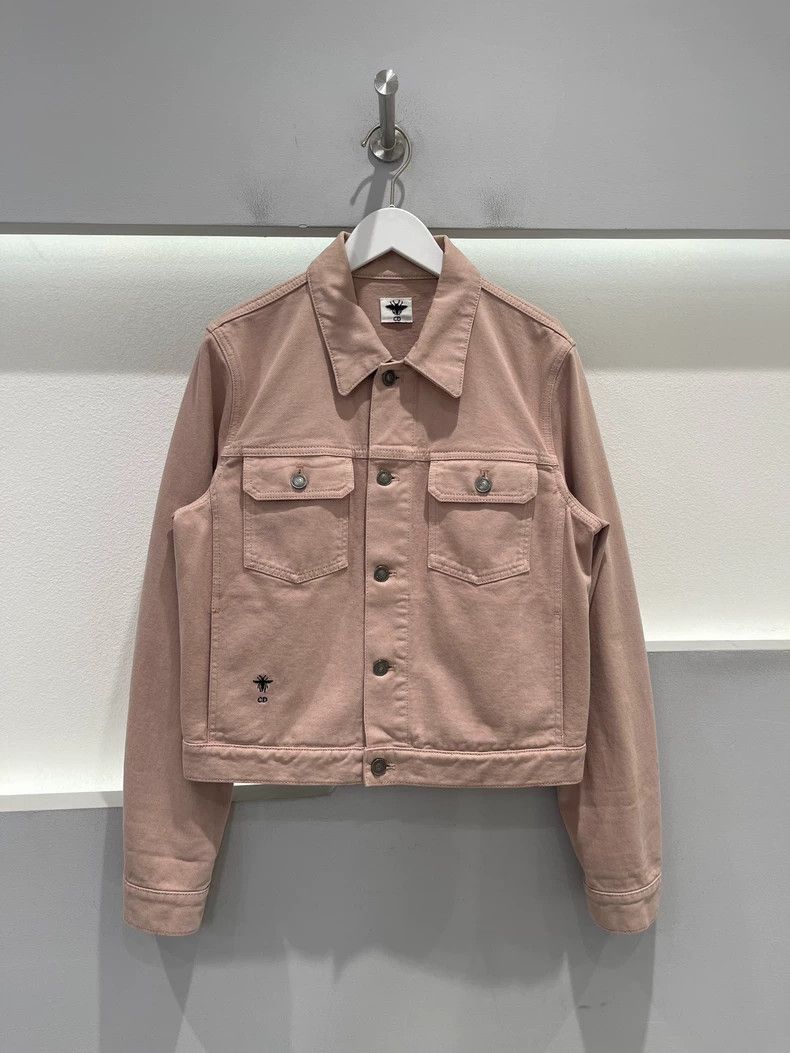 Dior DiorLittle Bee Denim Jacket 2503-Nextarrow Size S / US 4 / IT 40 - 1 Thumbnail