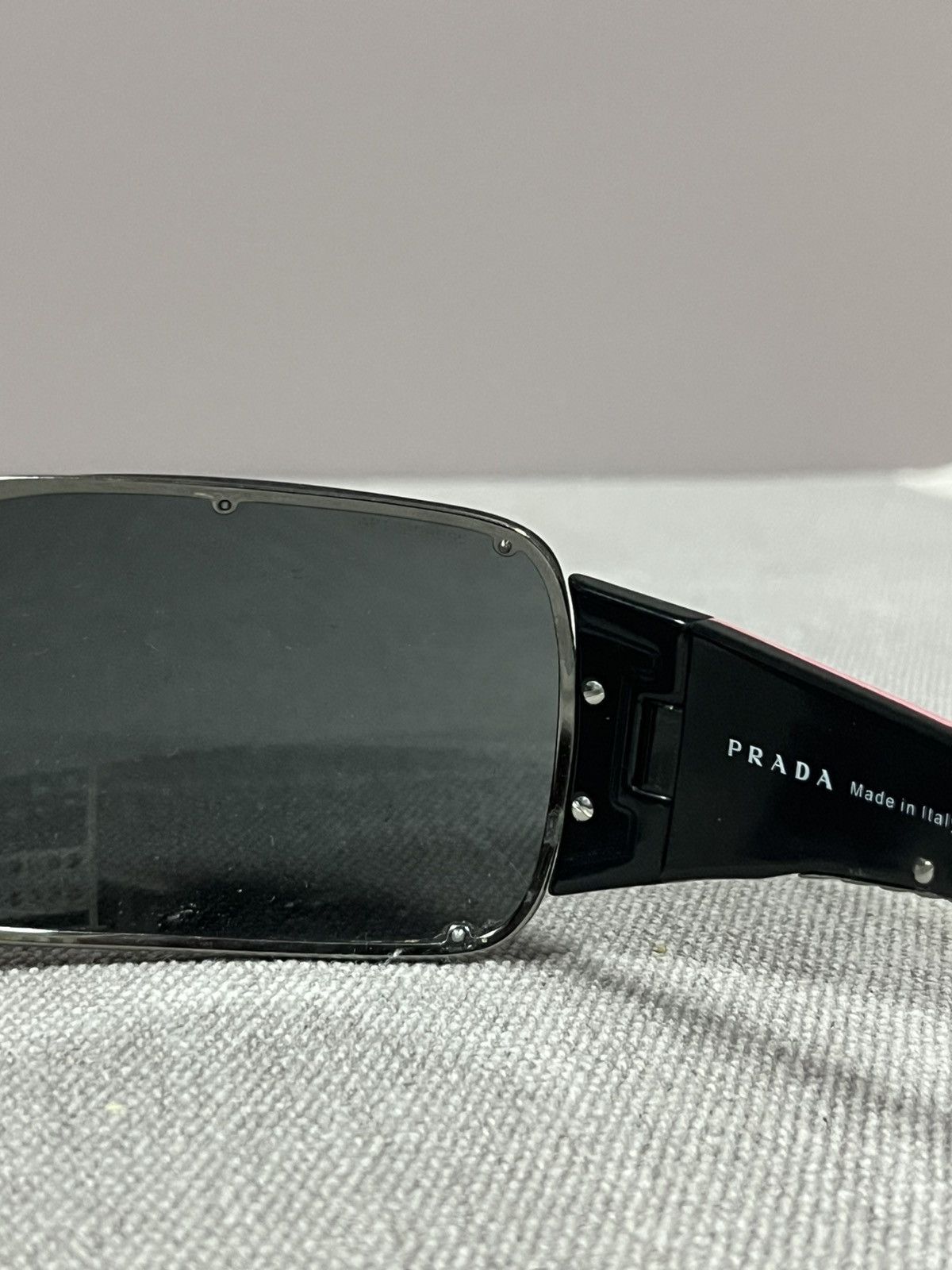 Prada Vintage 2000s Prada Y2K Sunglasses Size ONE SIZE - 8 Thumbnail