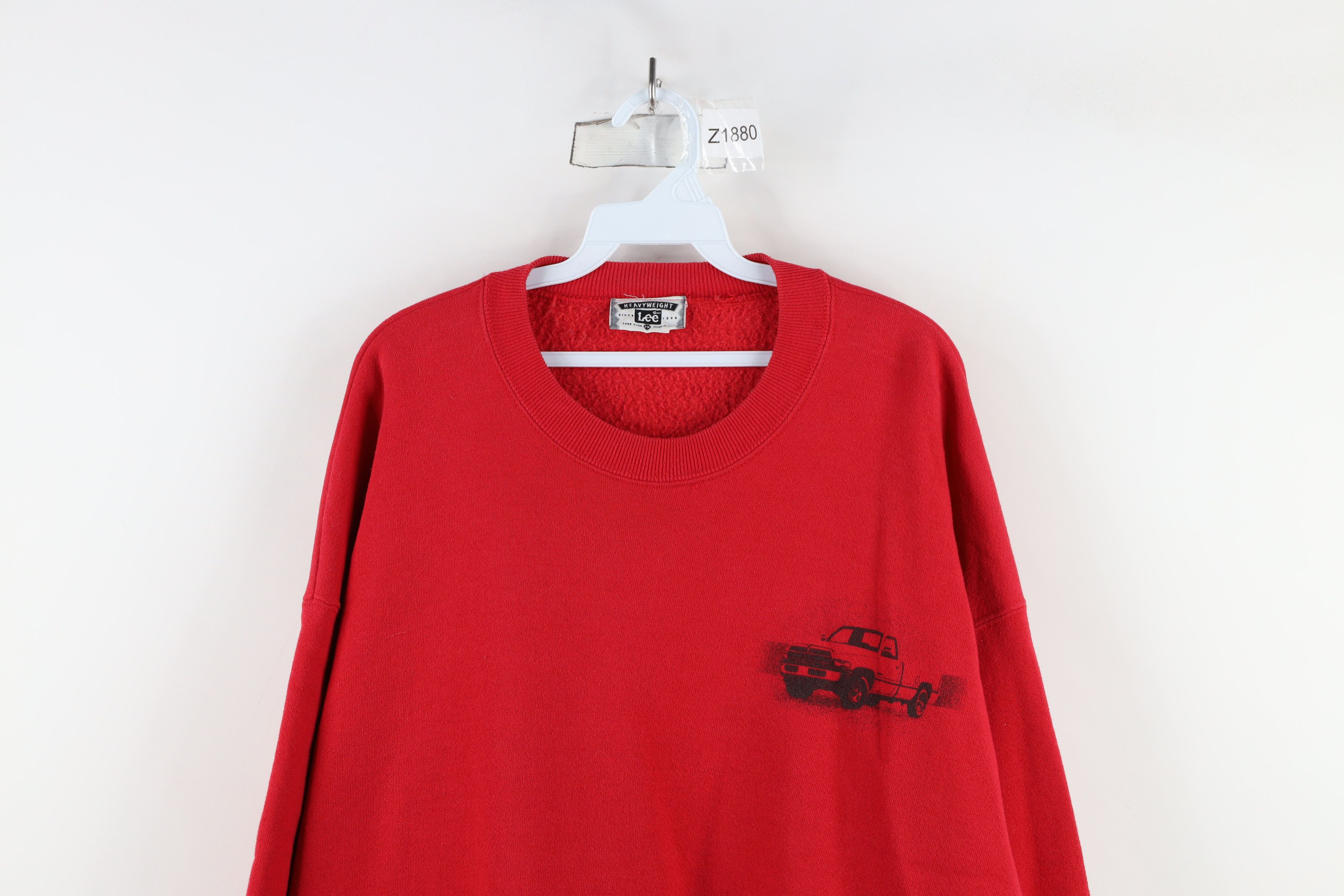 Vintage Vintage 90s Spell Dodge Ram Truck Crewneck Sweatshirt USA Size US XXL / EU 58 / 5 - 2 Thumbnail