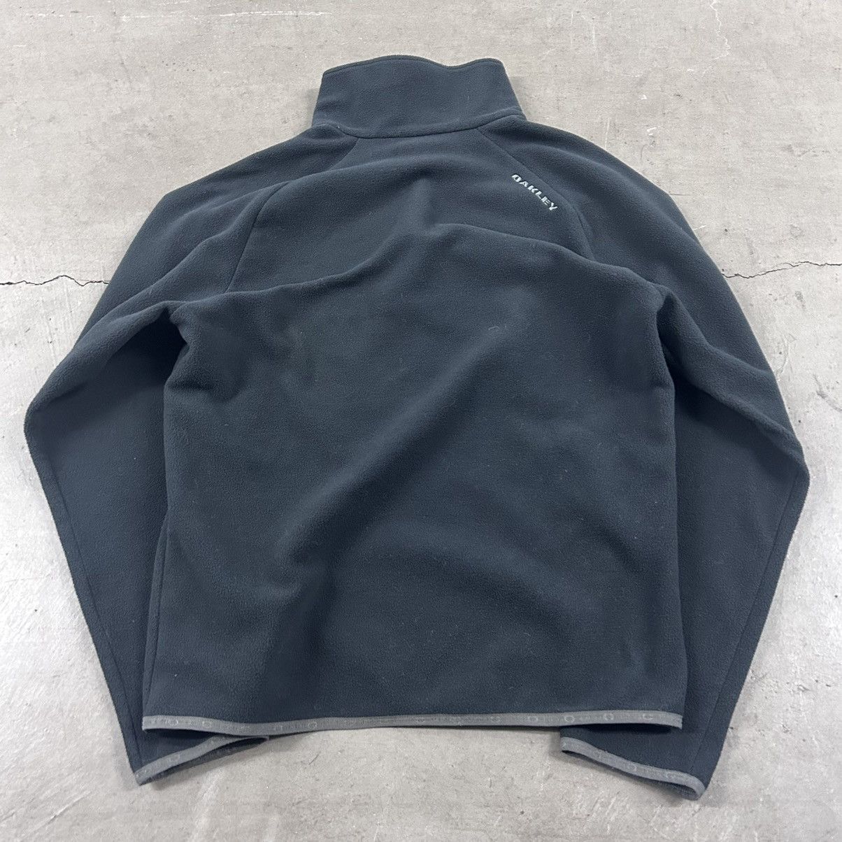 Oakley × Vintage Y2K Oakley black fleece zip up Size US L / EU 52-54 / 3 - 2 Thumbnail