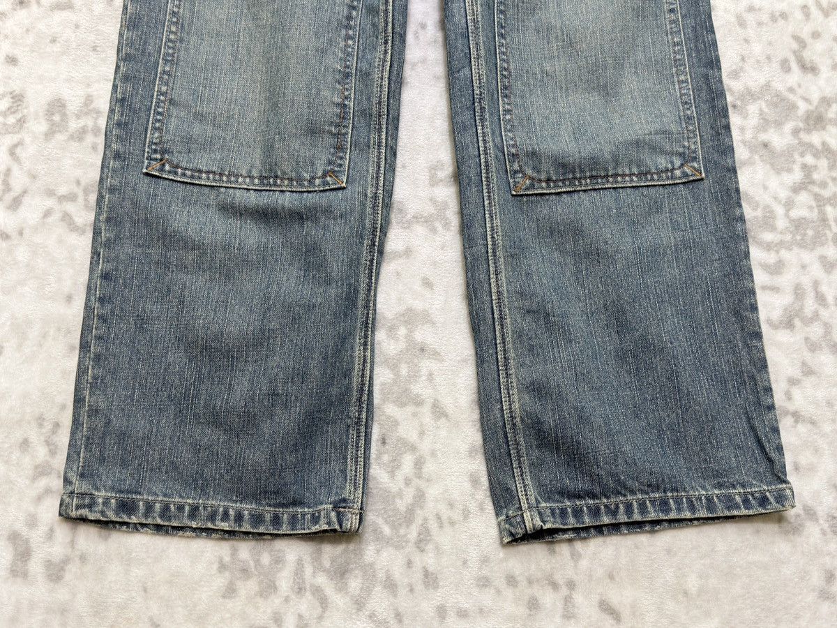 Gap Vintage GAP Kids Double Knee Carpenter Denim Jeans Size US 27 - 7 Thumbnail