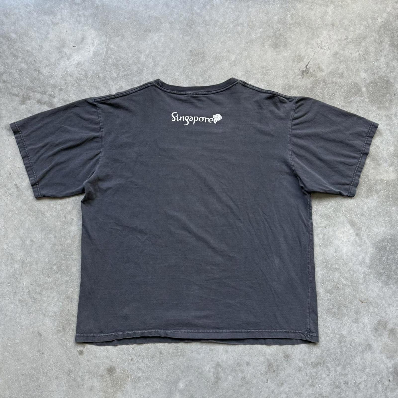 Other Singapore "Lion City” Faded Vintage Y2K Graphic T-shirt Size US XXL / EU 58 / 5 - 2 Thumbnail