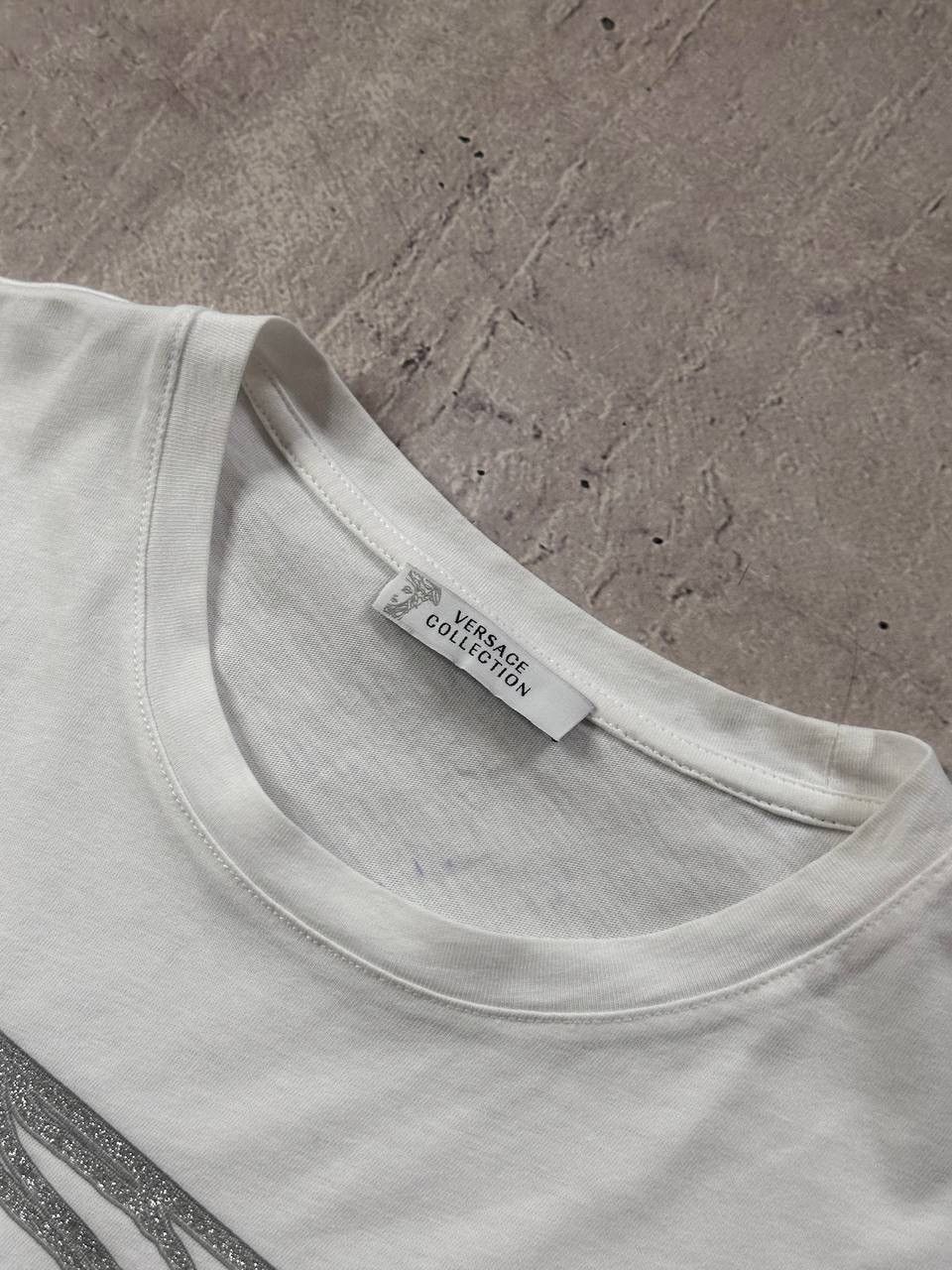 Versace × Versus Versace Versace Art Medusa Logo White Men’s Tee Rare Y2K Size US M / EU 48-50 / 2 - 4 Thumbnail