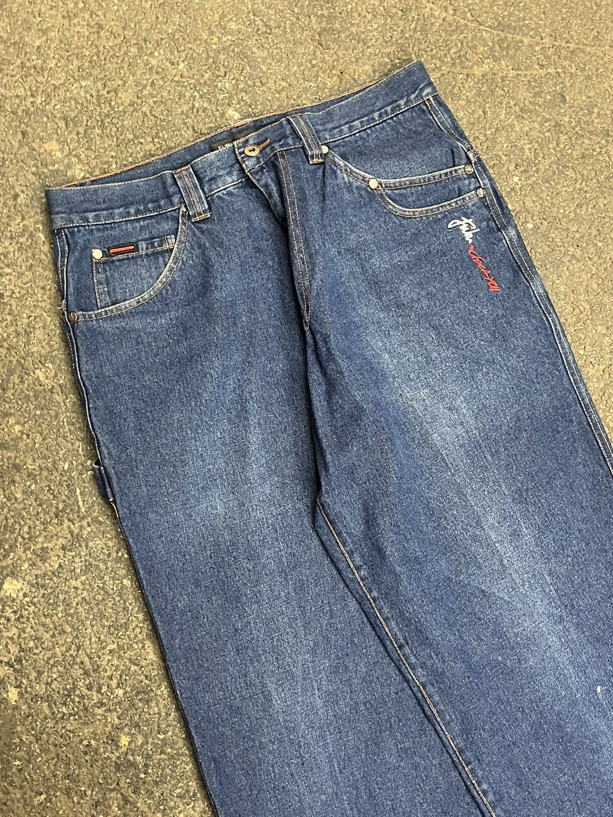 Fubu × Vintage Y2k baggy fit wide leg Fubu skater pants hype rare Size US 34 / EU 50 - 7 Thumbnail