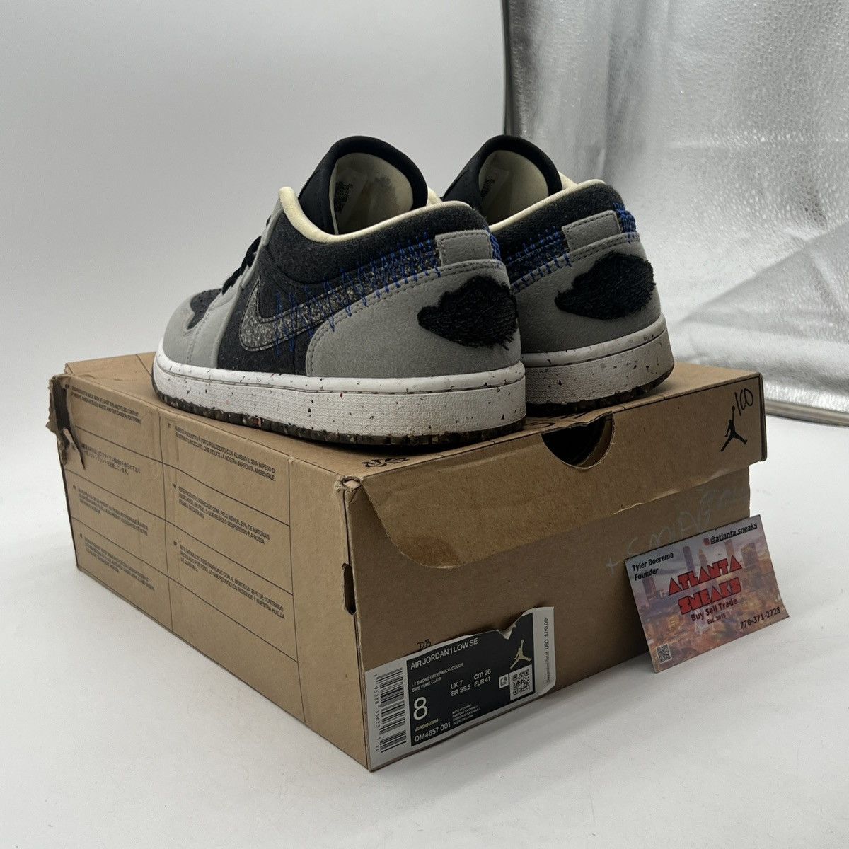Nike Air Jordan 1 low crater Size US 8 / EU 41 - 4 Thumbnail
