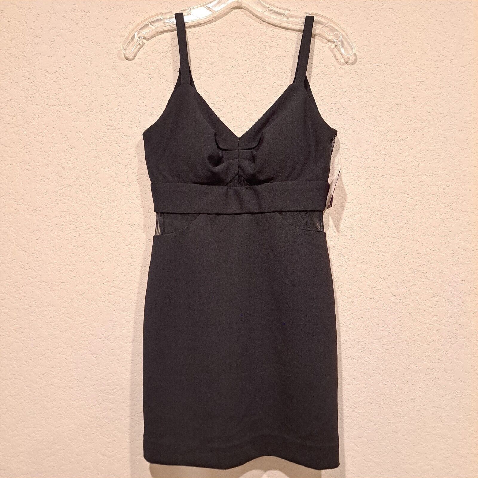 Other Morgan & Co. Junior Scuba Crepe Body-Con Dress Black Sz 3 Size S / US 4 / IT 40 - 2 Thumbnail