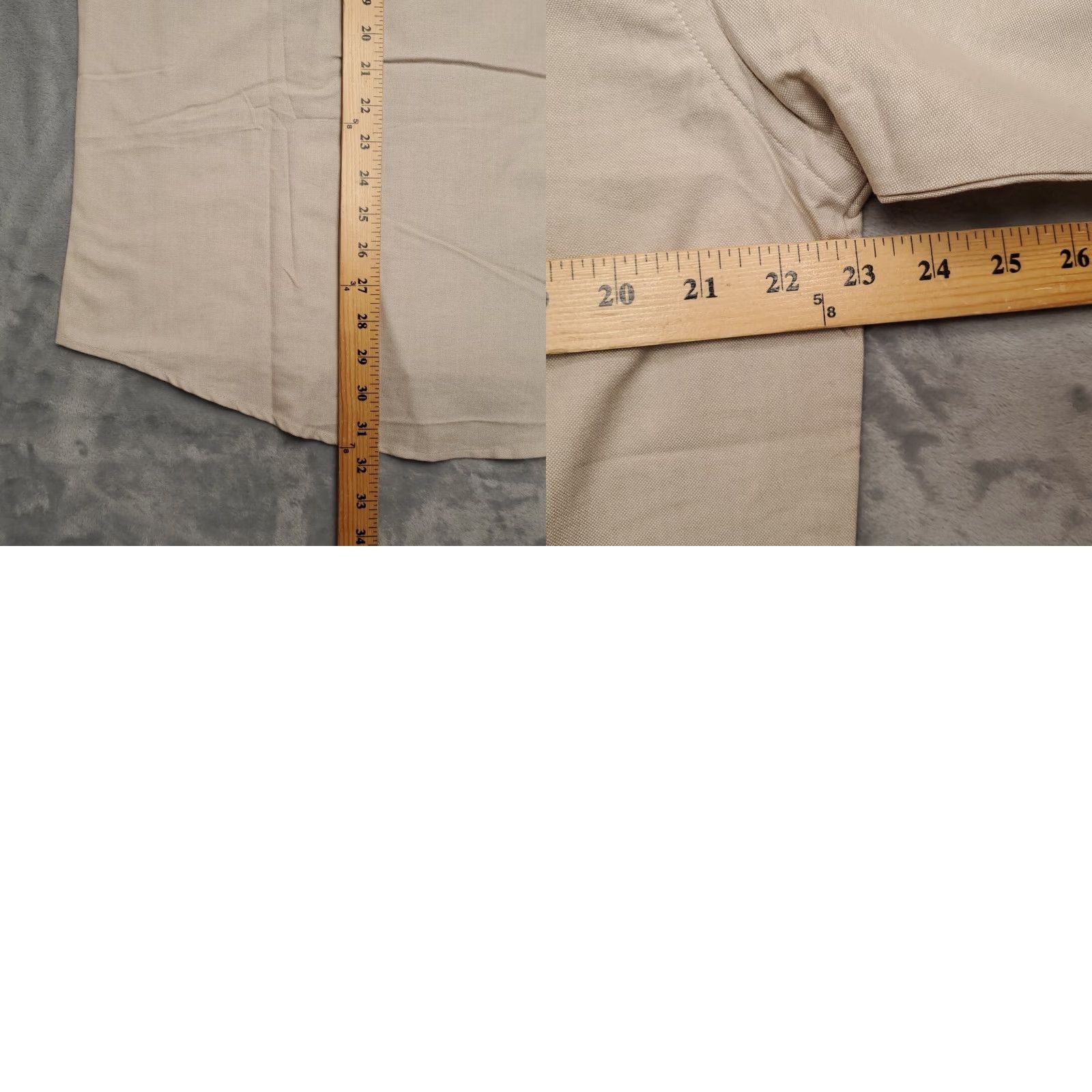 Vintage VINTAGE Ultra Club Shirt Mens M Beige Short Sleeve Wrinkle Free Cotton Blend Casual Size US M / EU 48-50 / 2 - 8 Thumbnail