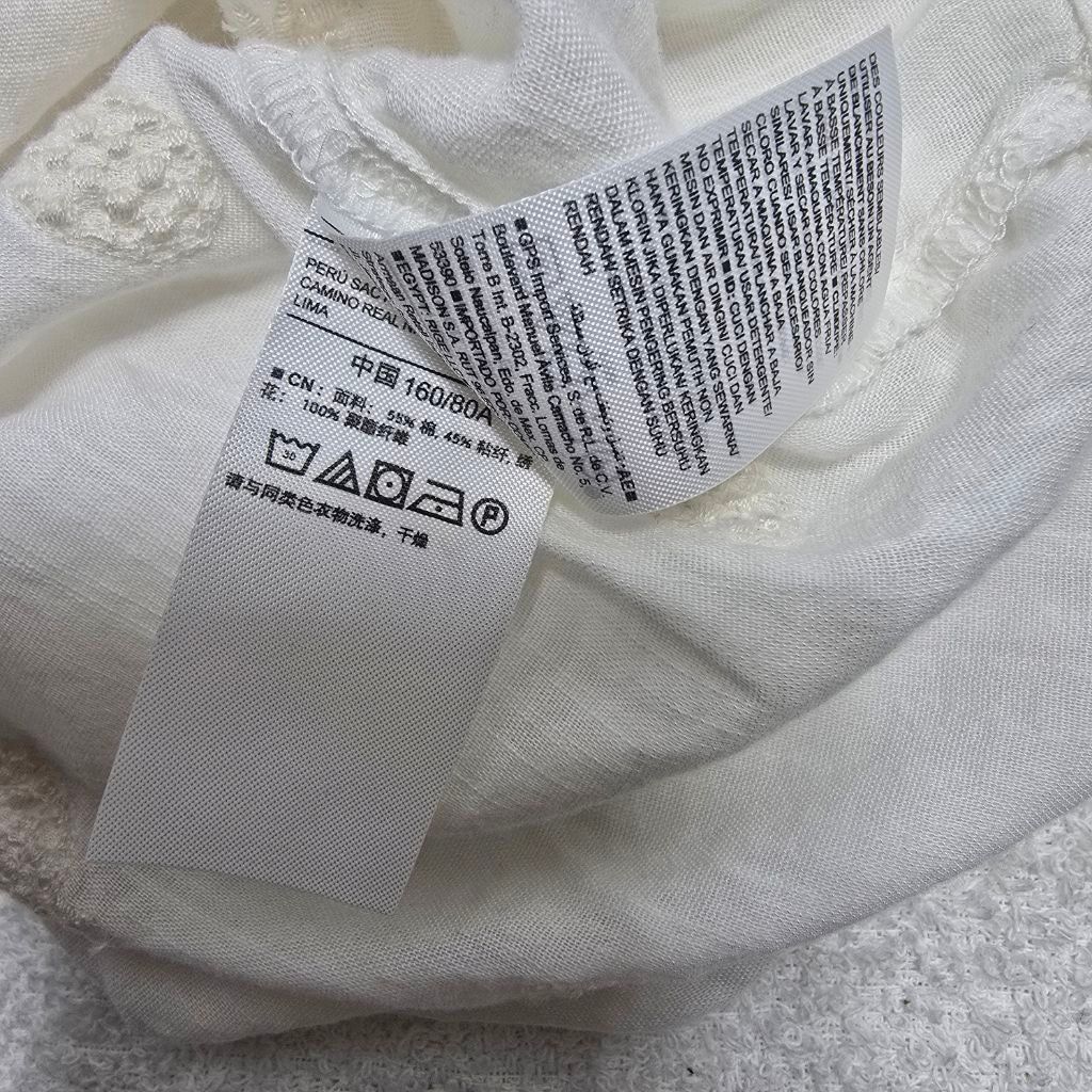 Old Navy Women's Old Navy White Embroidered Blouse XS Size XS / US 0-2 / IT 36-38 - 10 Thumbnail