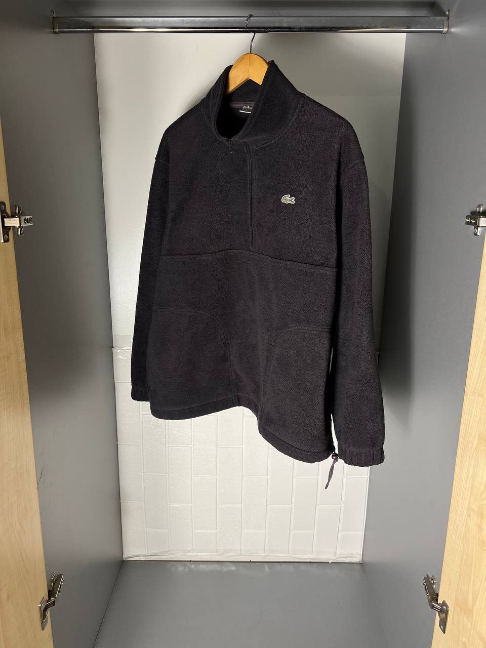 Lacoste VINTAGE LACOSTE SPORT CHEMISE RETRO 1/3 ZIP SWEATSHIRT 90s Size US L / EU 52-54 / 3 - 4 Thumbnail