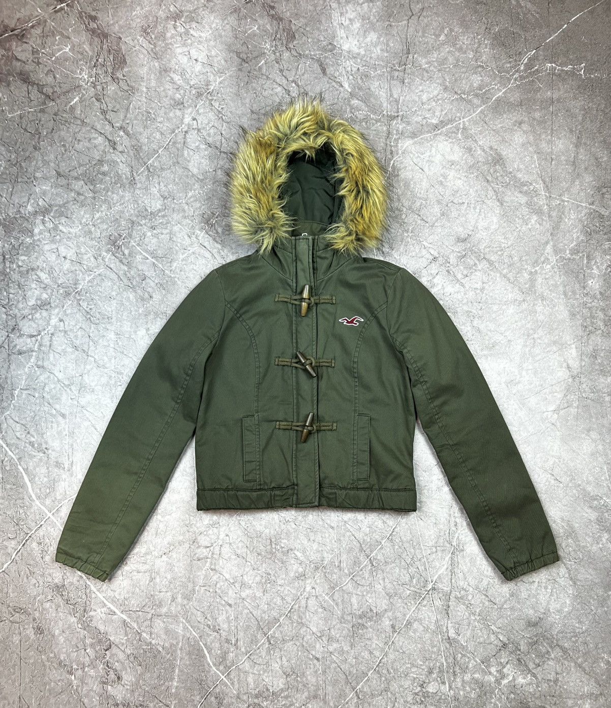 If Six Was Nine 2000s Avant Garde If Six Was Nine Style Jacket fur Hood 90s Size M / US 6-8 / IT 42-44 - 2 Thumbnail