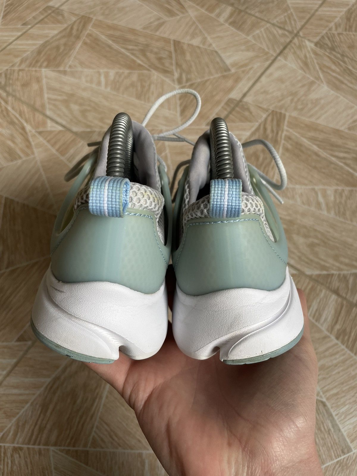 Nike × Vintage Y2K Streetwear Vintage Nike Air Presto GS Pure Platinum Low Size US 7.5 / IT 37.5 - 6 Thumbnail