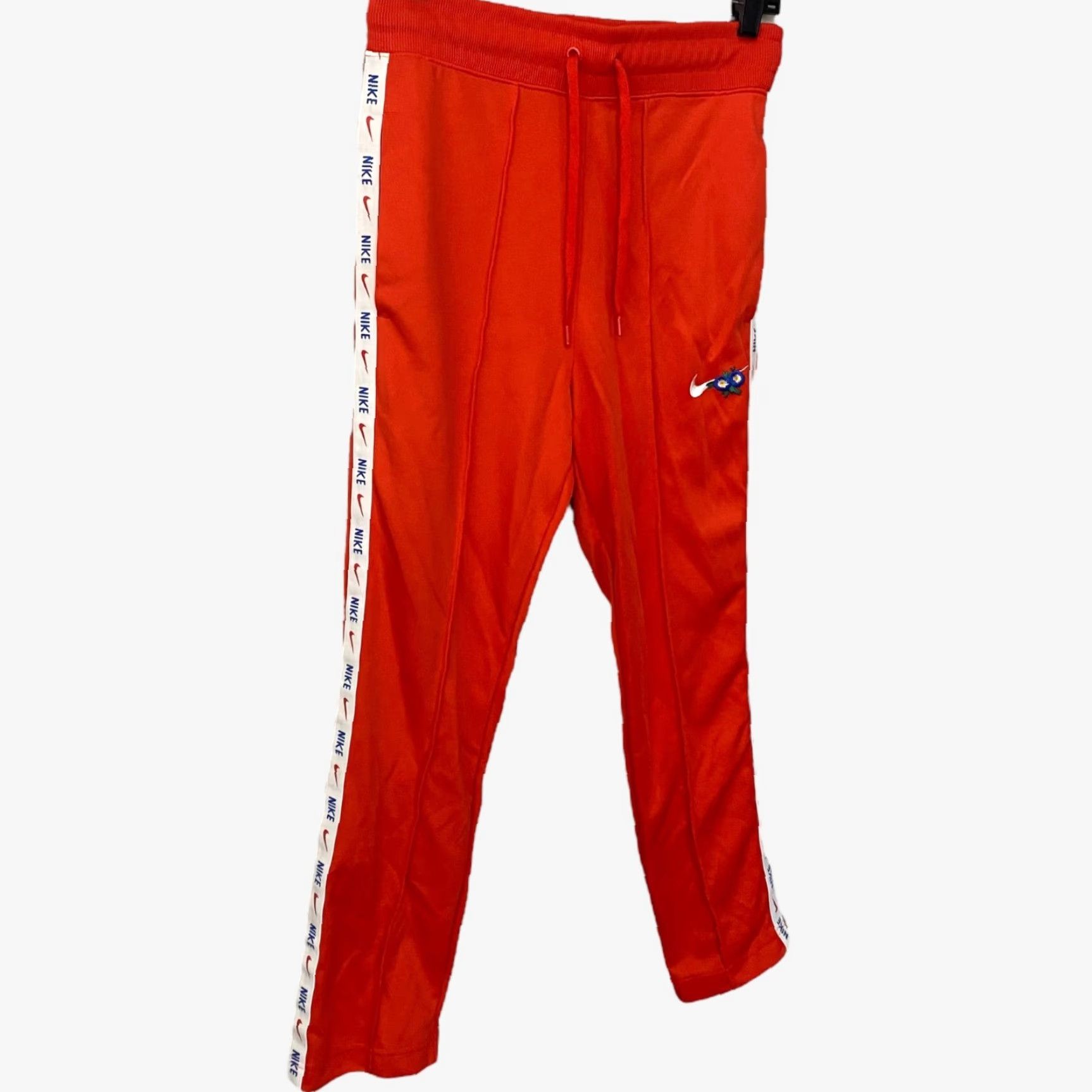 Nike Nike Hyper Crop Track Pant Red Women's S Athletic Cropped Pants Size 28" / US 6 / IT 42 - 3 Thumbnail