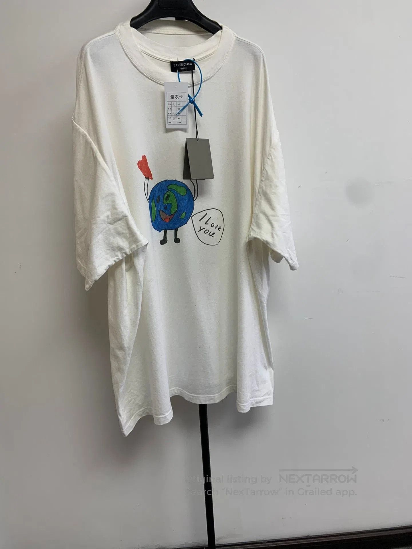 Balenciaga Balenciaga Letter Print Short Sleeve T-Shirt. Size US S / EU 44-46 / 1 - 1 Thumbnail
