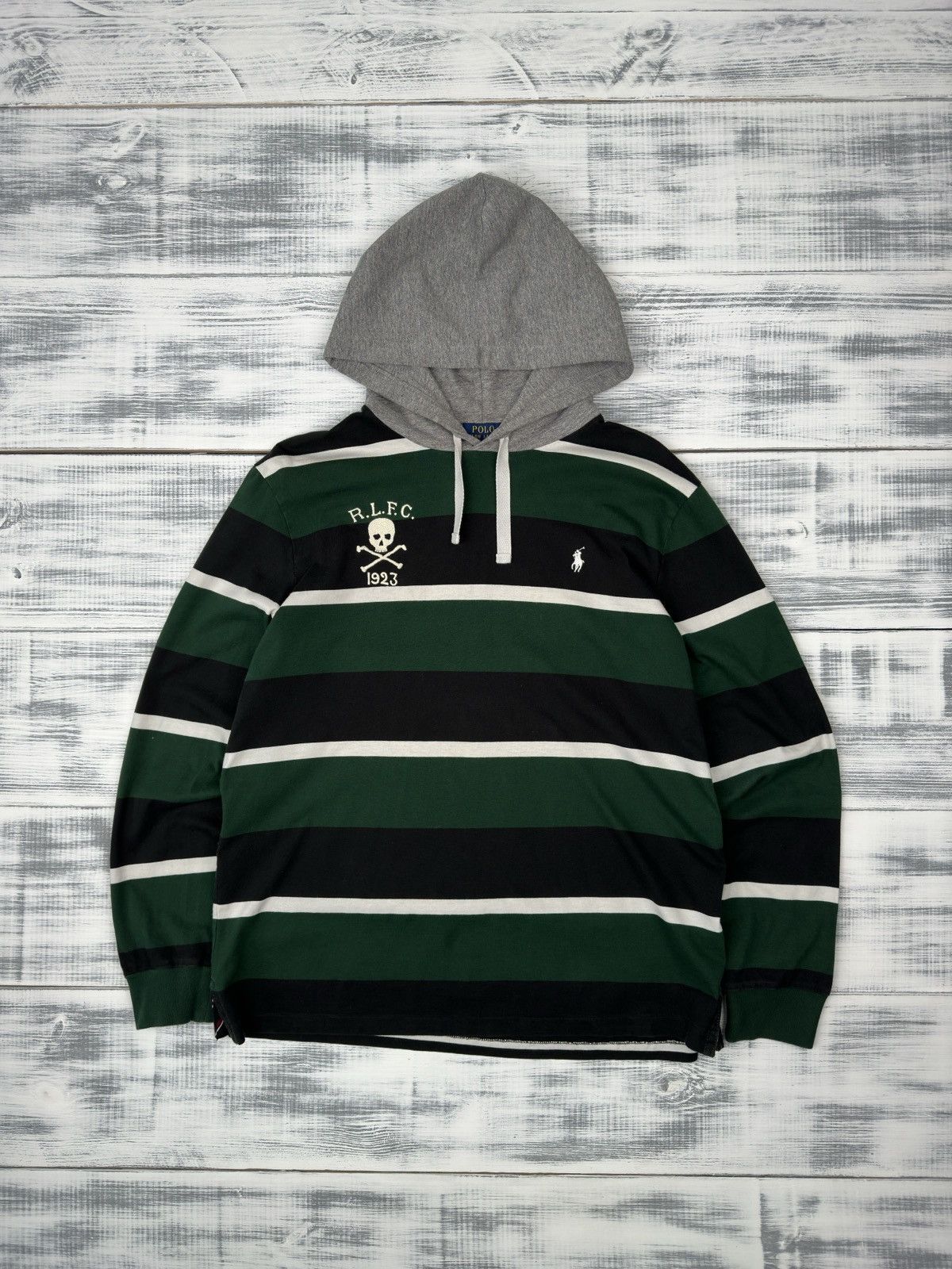 トップス Polo Ralph Lauren check zip hoodie y2k VINTAGE POLO RALPH LAUREN Y2K ZIP HOODIE FADED SZ XXL | eBay