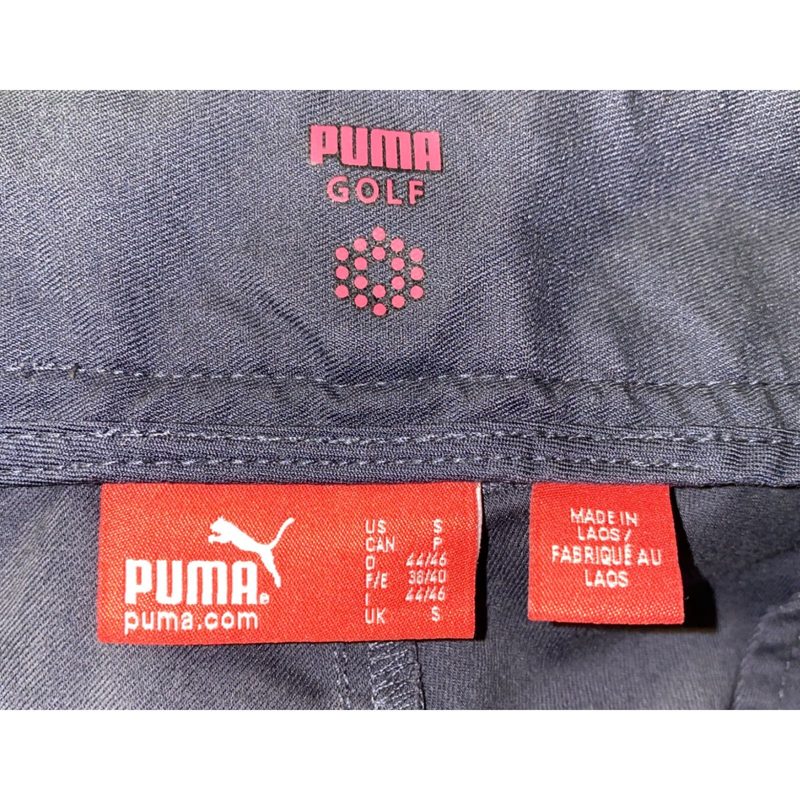 Puma PUMA Golf Pants Casual Men 31x32 Gray Zip Fly Flat Front Regular Size S Mens Size US 31 - 5 Thumbnail