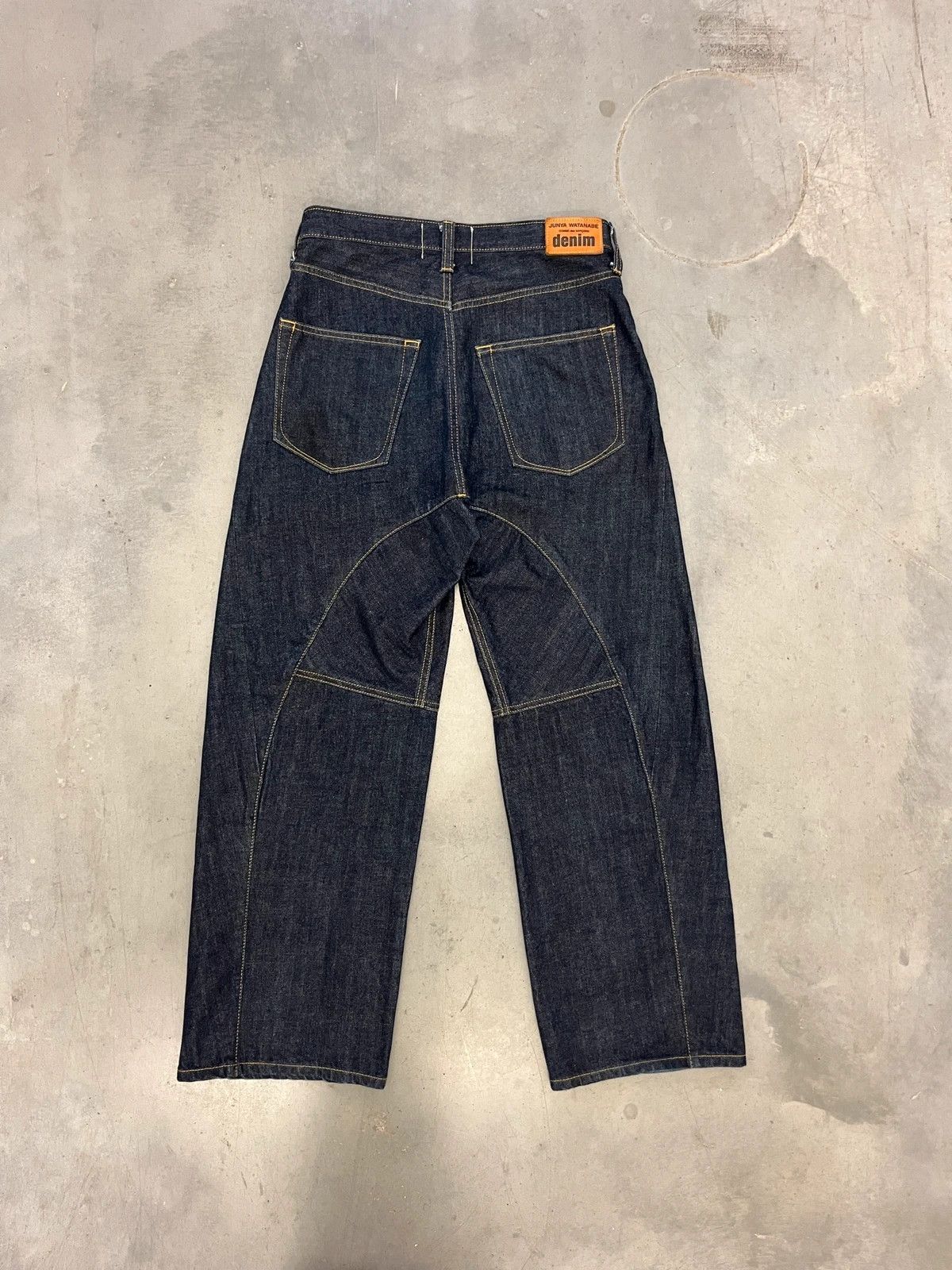 Junya Watanabe A/W 2020 Junya Watanabe Wide Legged Jeans Size US 32 / EU 48 - 2 Thumbnail