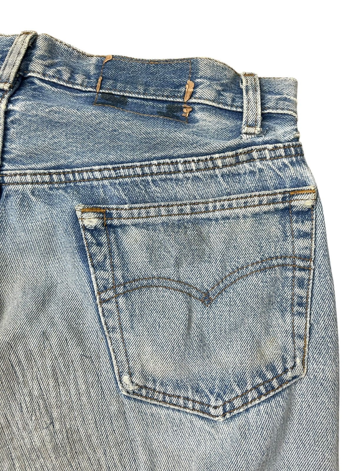 Levi's Vintage Levis 501 Jeans Faded Distressed Streetwear Size US 34 / EU 50 - 4 Thumbnail