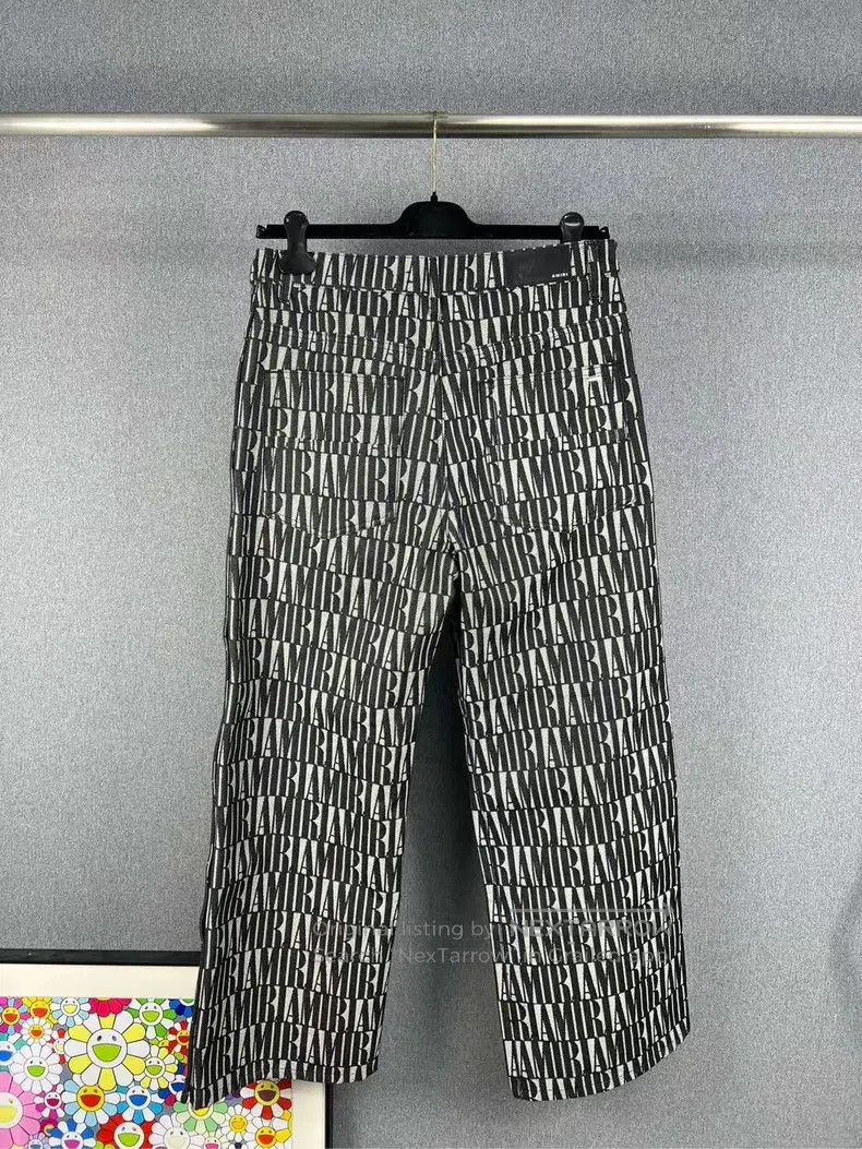 Other Amiri Letter Logo Side Button Denim Pants Size US 32 / EU 48 - 2 Thumbnail