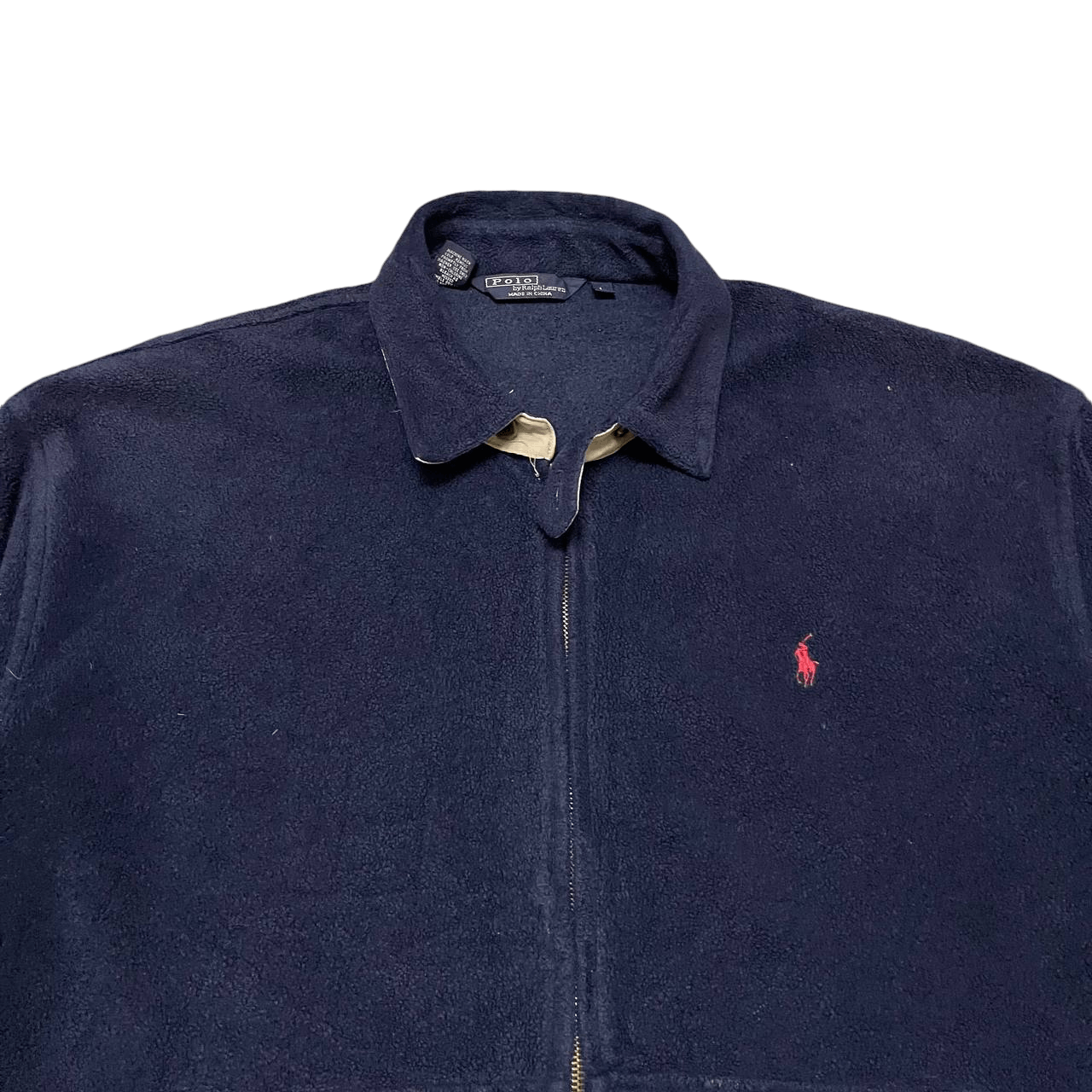 Polo Ralph Lauren Vintage Polo Ralph Lauren Fleece Zipper Jacket Size US L / EU 52-54 / 3 - 2 Thumbnail